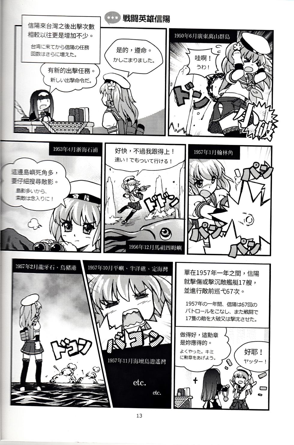 [Keimisenkigan (Ace, Fuka)] 台湾の陽々拾遺集 (Kantai Collection -KanColle-) [Chinese, Japanese] - Page 14