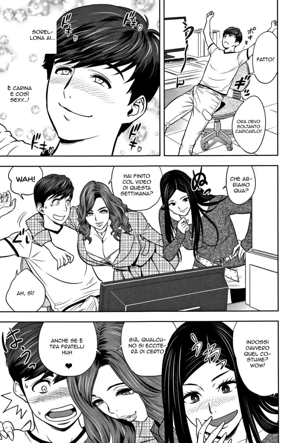 [Tatsunami Youtoku] Gal Ane Shachou to Harem Office ~SEX wa Gyoumu ni Fukumimasu ka?~ | Lavorare con Mia Sorella [Italian] - Page 9