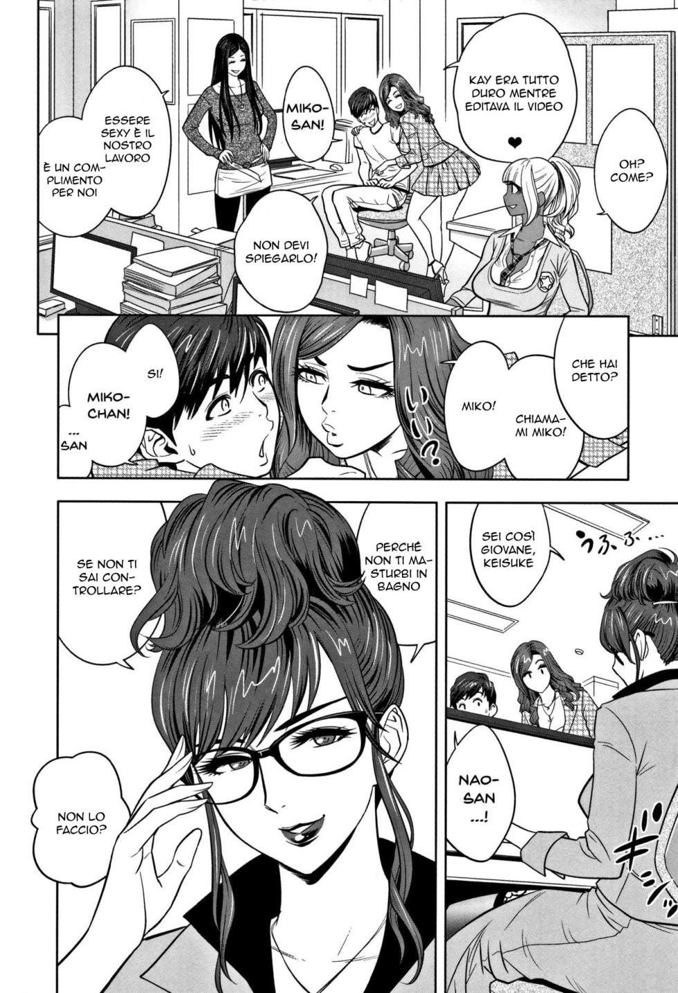 [Tatsunami Youtoku] Gal Ane Shachou to Harem Office ~SEX wa Gyoumu ni Fukumimasu ka?~ | Lavorare con Mia Sorella [Italian] - Page 10