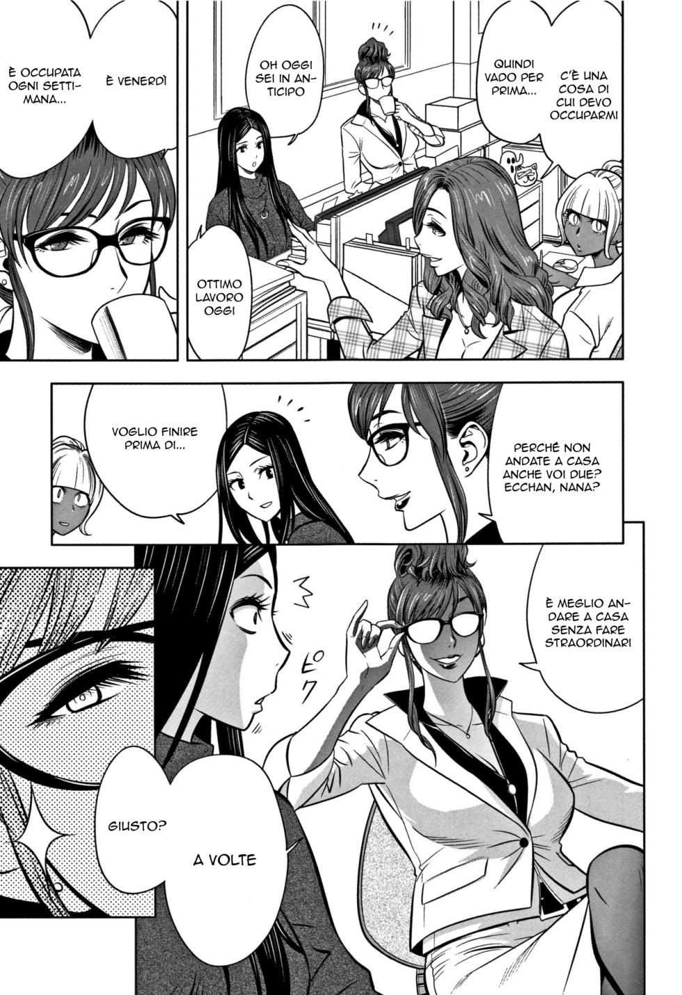 [Tatsunami Youtoku] Gal Ane Shachou to Harem Office ~SEX wa Gyoumu ni Fukumimasu ka?~ | Lavorare con Mia Sorella [Italian] - Page 35