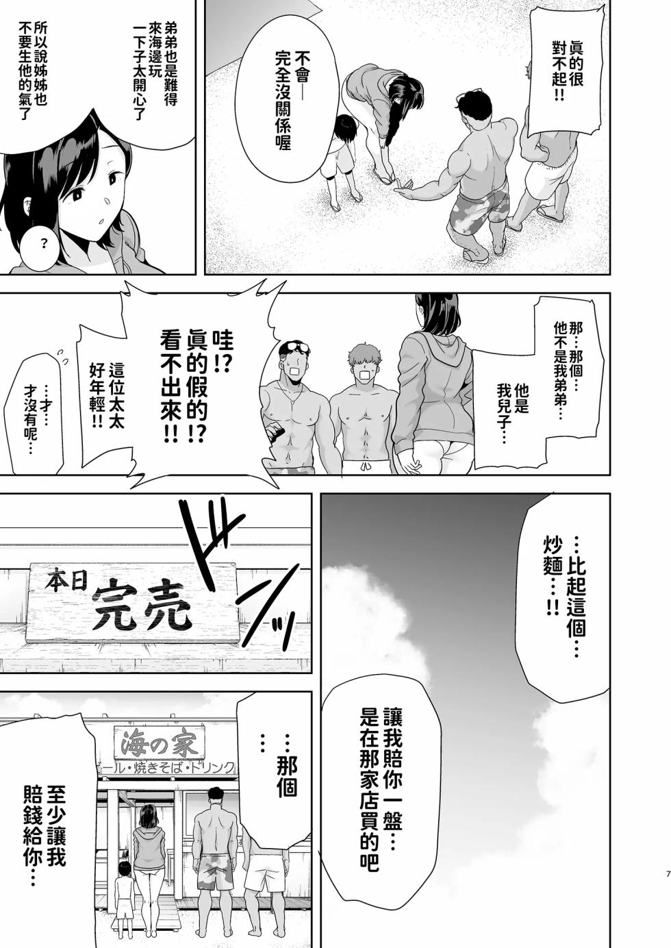 [DOLL PLAY (Kurosu Gatari)] Summer Wife - Summer, Inn, Wife Fallen to Pick-Up Men - 1-2 Glassesless Edition - Page 7