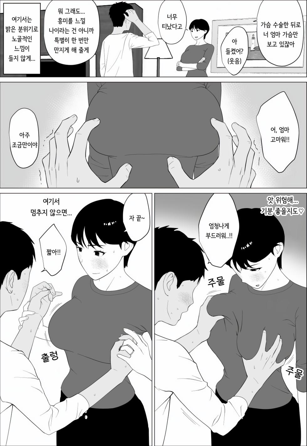 [Oroboy] Danna to no Less Kaishou no Tame ni Houkyou Shita noni  | 남편과의 섹스리스 해소를 위해 가슴 성형을 했는데 [korean] - Page 14