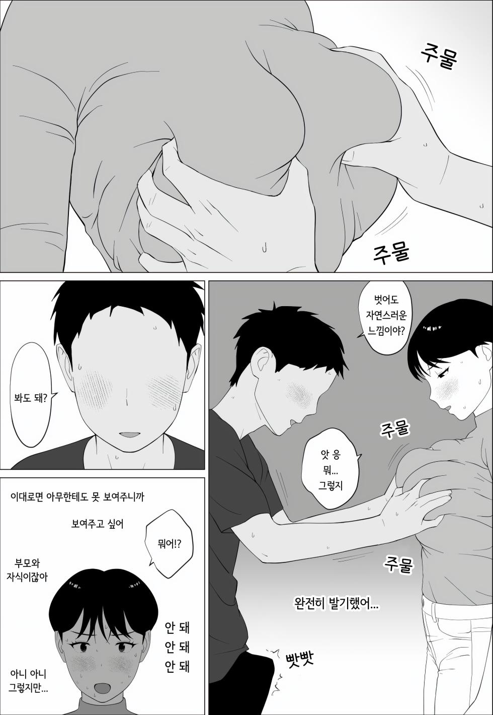 [Oroboy] Danna to no Less Kaishou no Tame ni Houkyou Shita noni  | 남편과의 섹스리스 해소를 위해 가슴 성형을 했는데 [korean] - Page 18