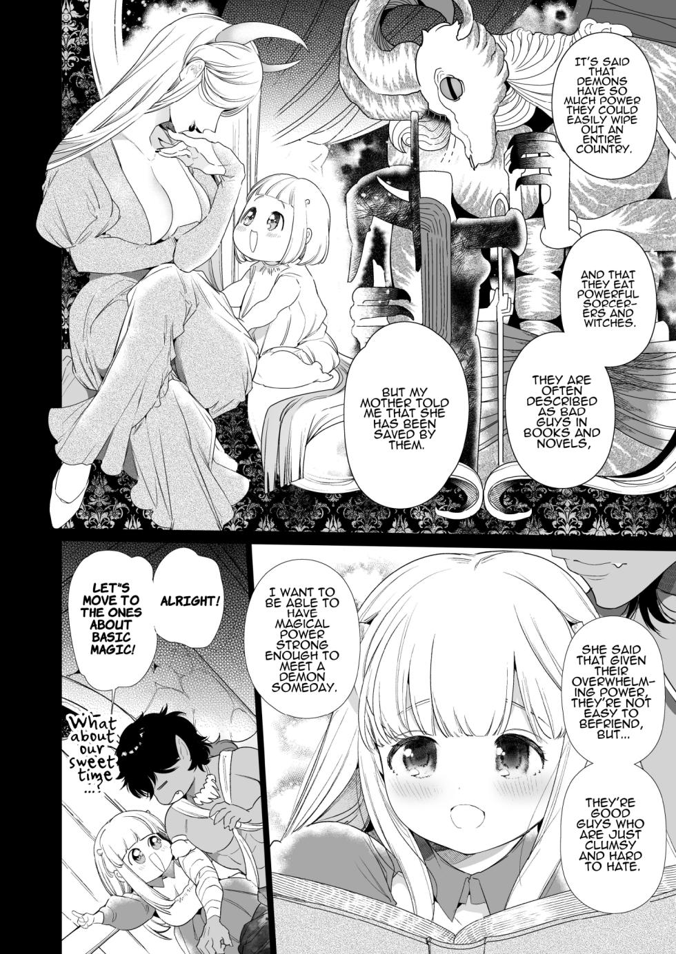[Yatomomin (Yamamoto Tomomitsu)] Mede little Roy ~Ochikobore Majo no Shoutai wa, Seieki (Maryouku) o Kate to suru Saikyou no Akuma deshita.~ | Mede little Roy ~The Magic Academy Dropout was a Powerful Succubus~ [English] - Page 15