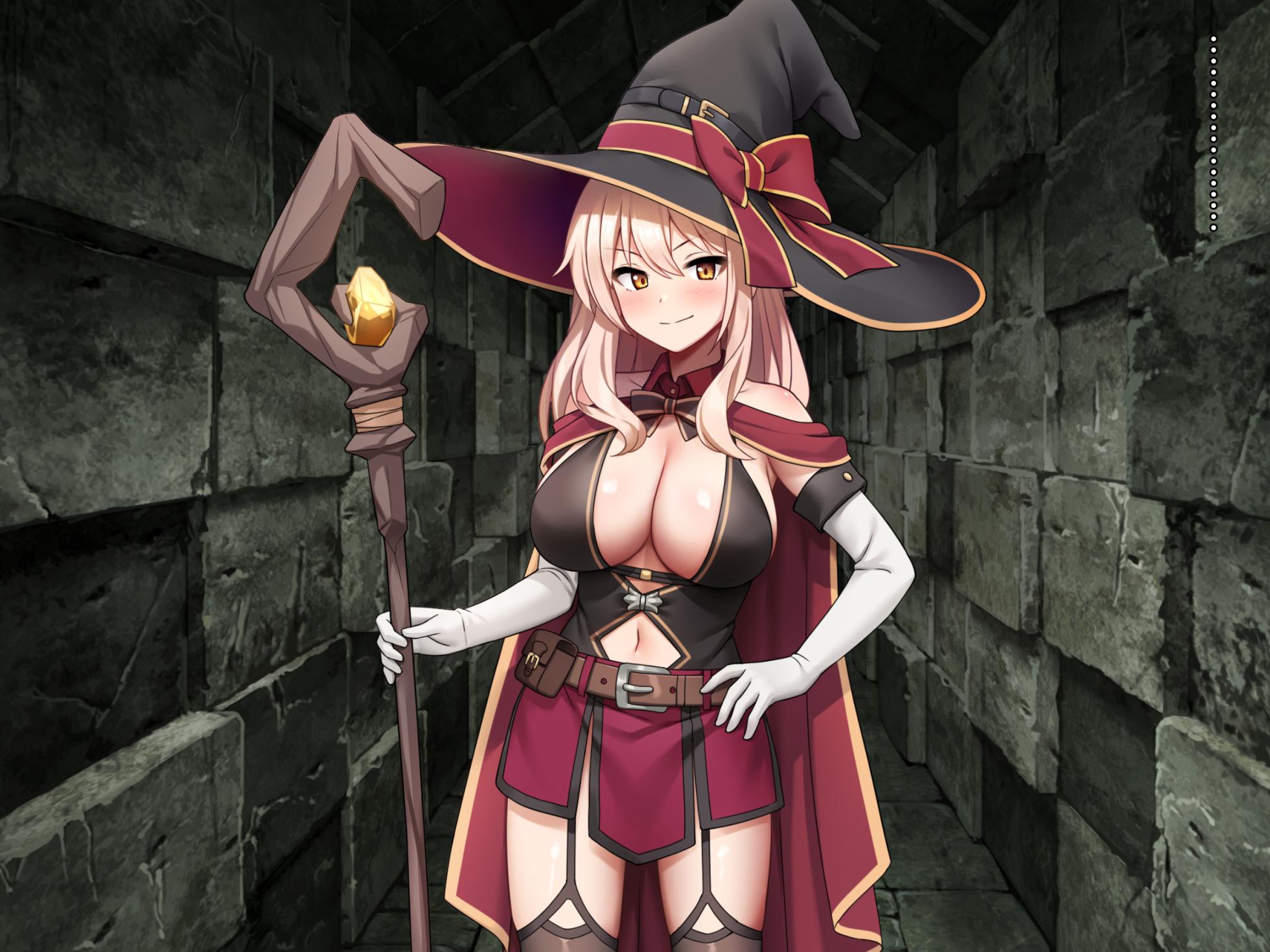 Give this troublesome bad magician a lesson in the dungeon! (text) - Page 39