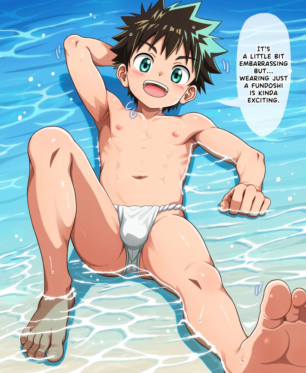 [Huuyoku] Beach Happiboy [English] - Page 3
