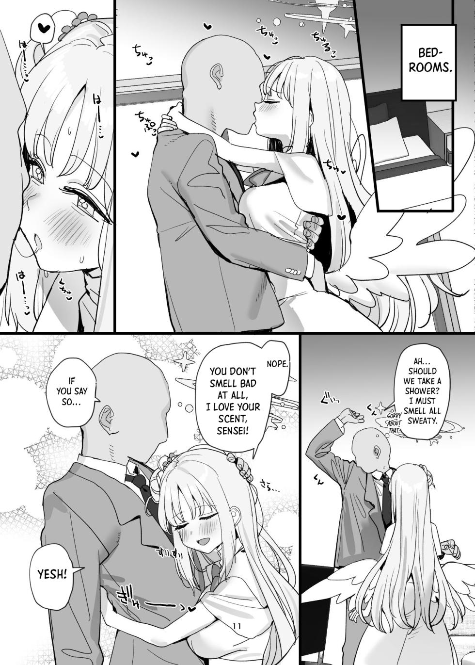 [Subachikyu! (Subachi)] Sensei to Seito datte Ecchi shite mo Ii jan ne | It’s Okay for a Student to Have Sex with Sensei, Right? (Blue Archive) [English] [Shiro Translation] [Digital] - Page 11