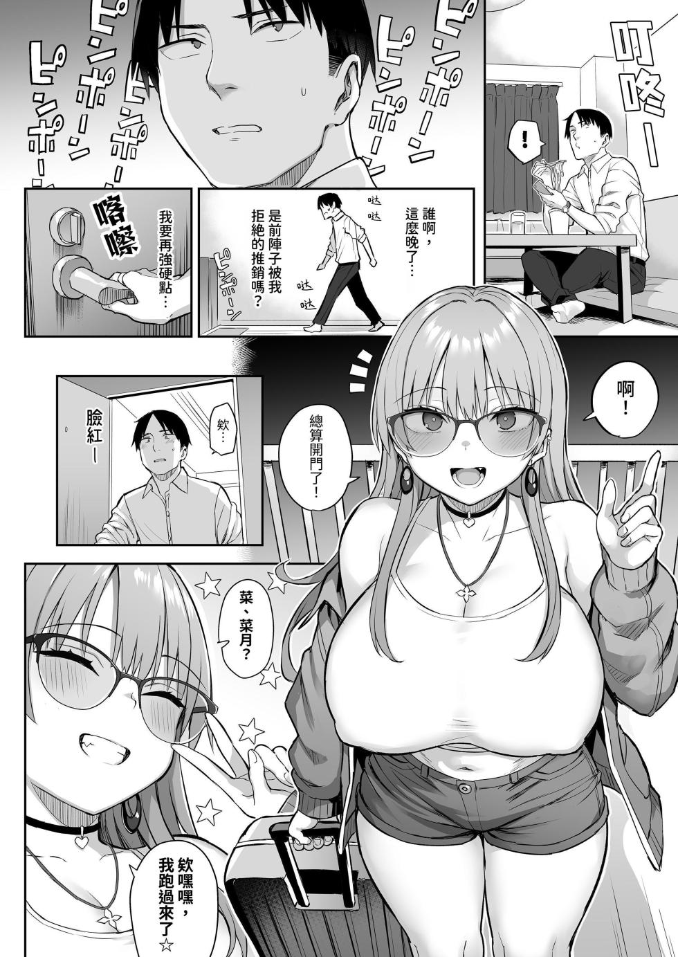 [Ichibocchi (Ichinomiya Yuu)] Moto InCha no Kyonyuu Yariman Imouto ga Erosugite, Onii-chan wa Mou...!! 4 | 原陰角的巨乳濫交女妹妹實在太色情，哥哥已經...!! 4 [Chinese] [お助け隊] [Digital] - Page 4