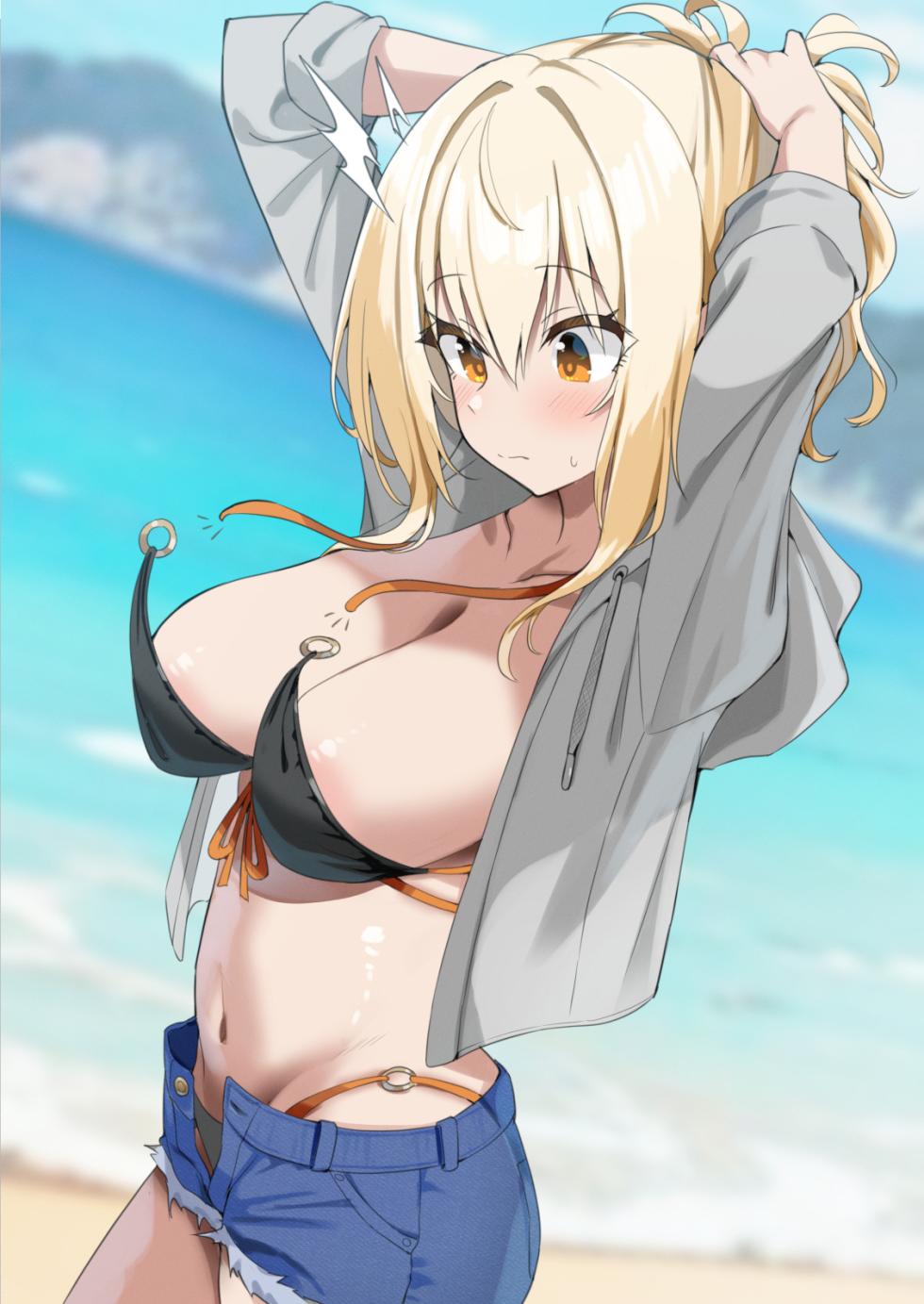 [sasapoliton] うっかり真夏の女神と化す宮下さんセリフなし版 (ラブライブ! 虹ヶ咲学園スクールアイドル同好会) - Page 2