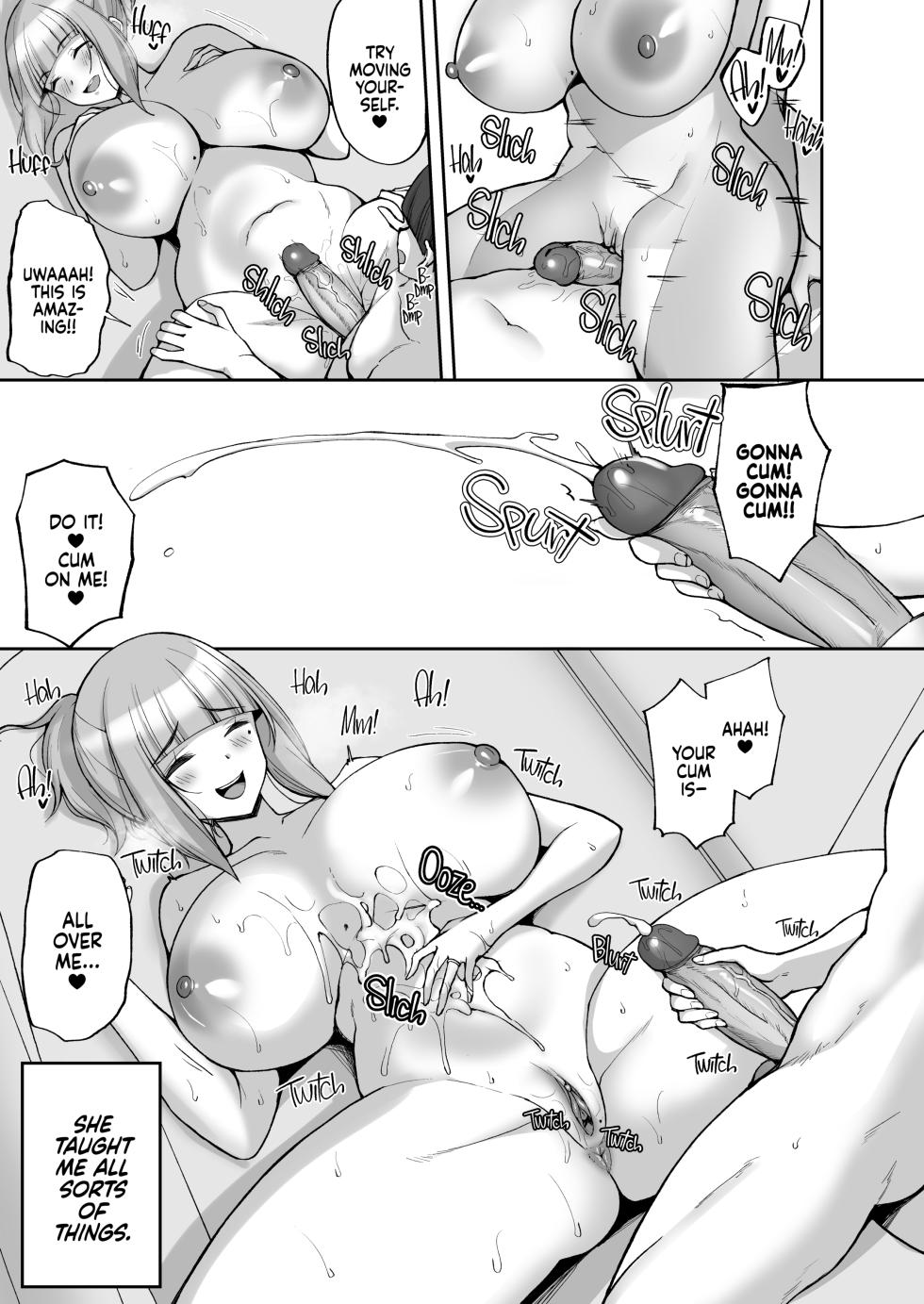 [Labomagi! (Takeda Aranobu)] Hatsukoi no Bakunyuu Tomo Mama ga Yasashiku Sei no Tehodoki o Shitekureru Hanashi | Learning About Sex From My Friend's Mom [English] {2d-market.com} [Decensored] [Digital] - Page 24