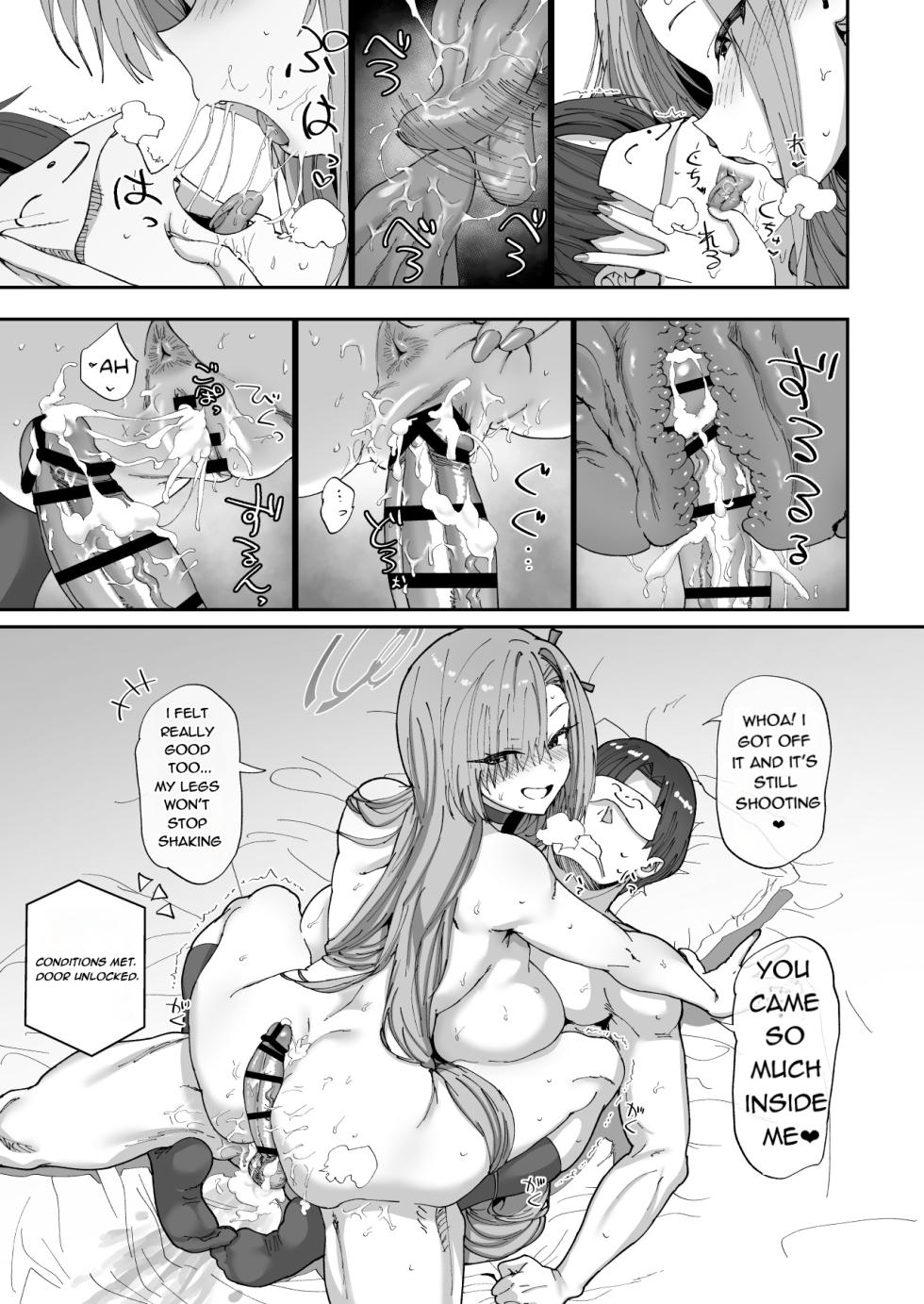 [Hikagemon (Tenpiboshi)] Asuna to Toki to Sex Shinai to Derarenai Heya (Blue Archive) [English] [SnowDogScripts] [Digital] - Page 22