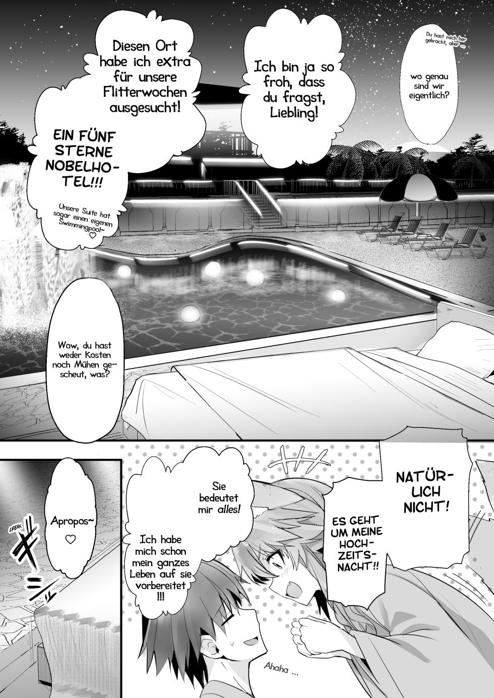 [Yamitsuki Honpo (Wise Speak)] Shinkon Niizuma Tamamo-san | Frisch vermählte Füchsin Tamamo (Fate/EXTRA CCC) [German] [Haigen] [Digital] - Page 4