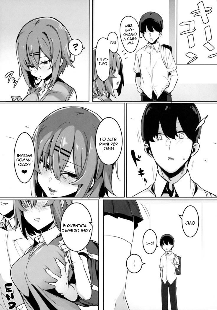 (C96) [Ofuton de Suyaa (Mitsudoue)] Bokukko Osananajimi o Netotte Mitara Masaka no Kekka ni | Amanti per Gioco [Italian] - Page 32