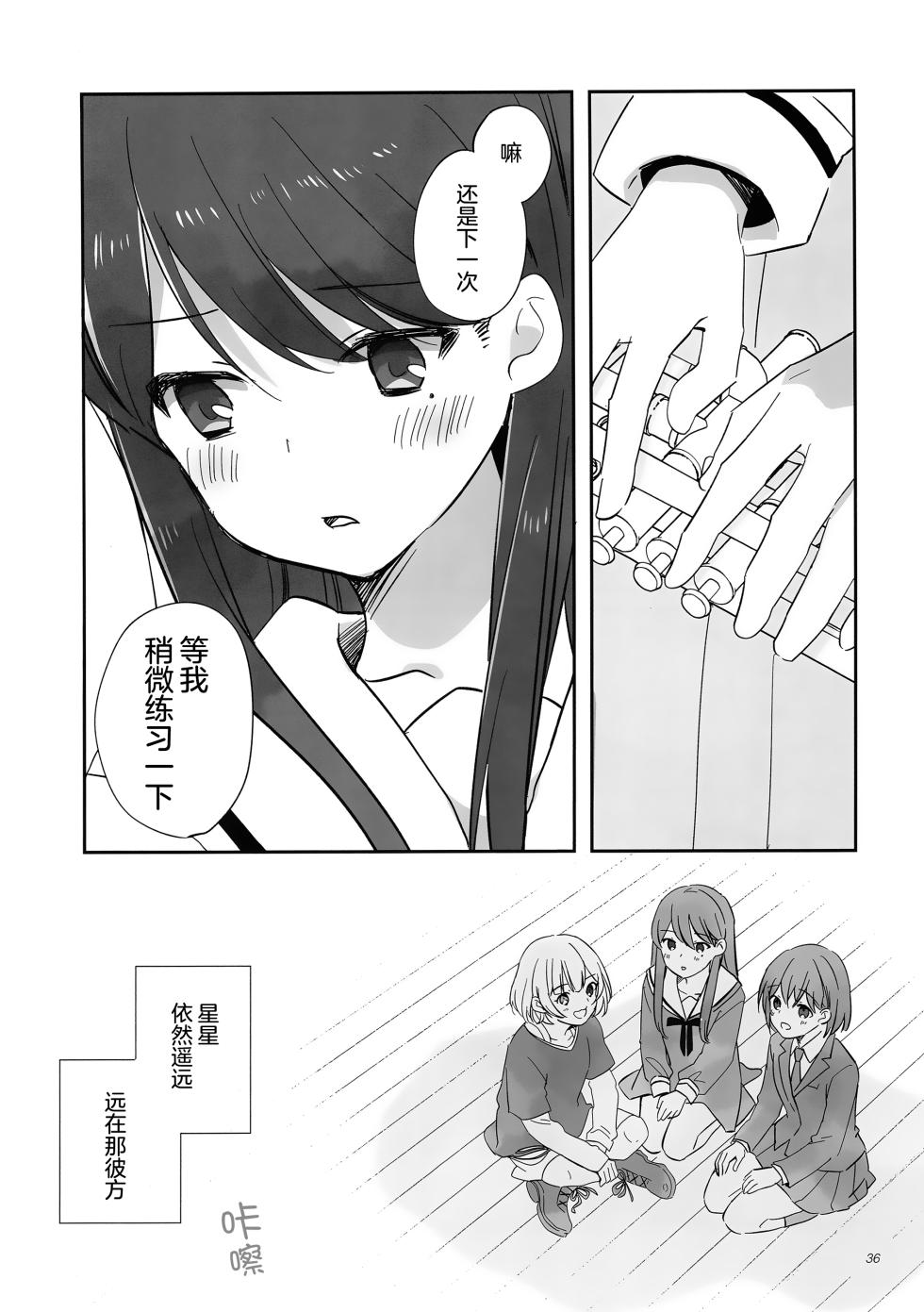 (C106) [No.37 (ぶちょ)] 佯装成为星座 (BanG Dream!) [中国翻訳] [猫岛汉化组] - Page 36