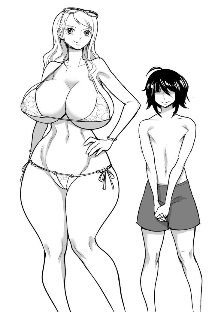 [REM9 (Hamiltan)] NamiRobi OneShota Vacance | Massaggio in Spiaggia (One Piece) [Italian] [Digital] - Page 2