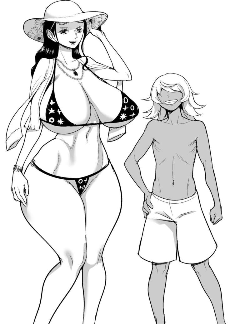 [REM9 (Hamiltan)] NamiRobi OneShota Vacance | Massaggio in Spiaggia (One Piece) [Italian] [Digital] - Page 22