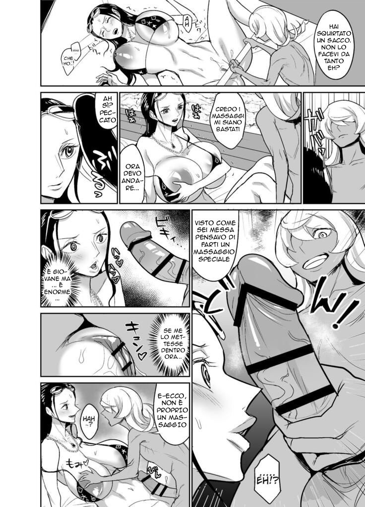 [REM9 (Hamiltan)] NamiRobi OneShota Vacance | Massaggio in Spiaggia (One Piece) [Italian] [Digital] - Page 31