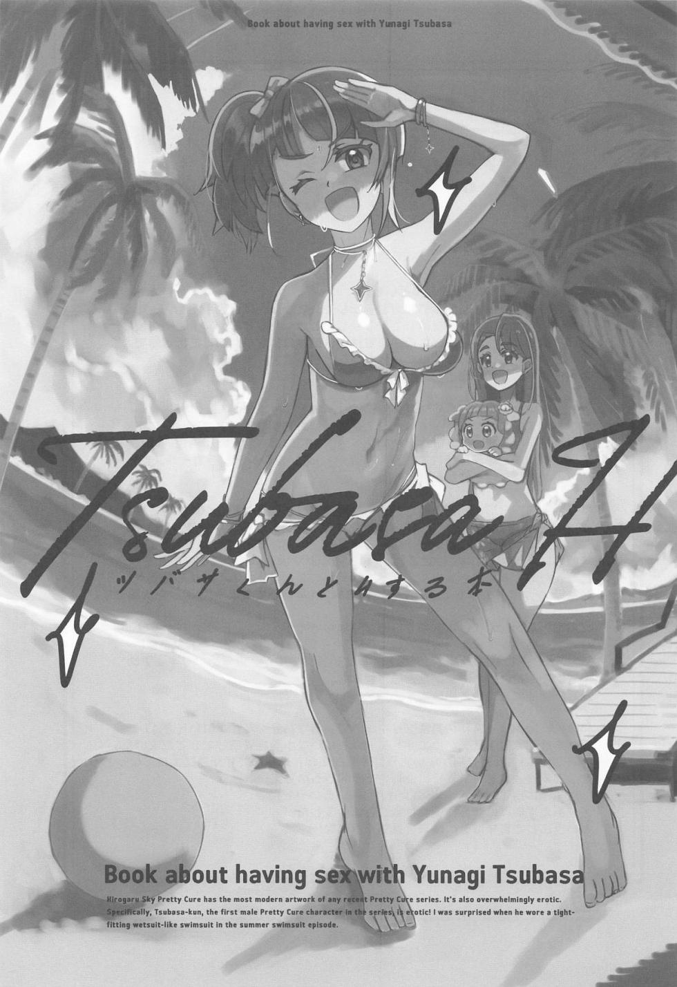 (C106) [cloudair (Katsuto)] Tsubasa-kun to H Suru Hon - Book about having sex with Yunagi Tsubasa (Hirogaru Sky! Precure) - Page 2