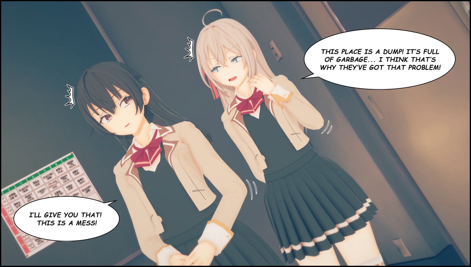 [zhase] WHISPERS IN THE HALLWAYS - Page 28