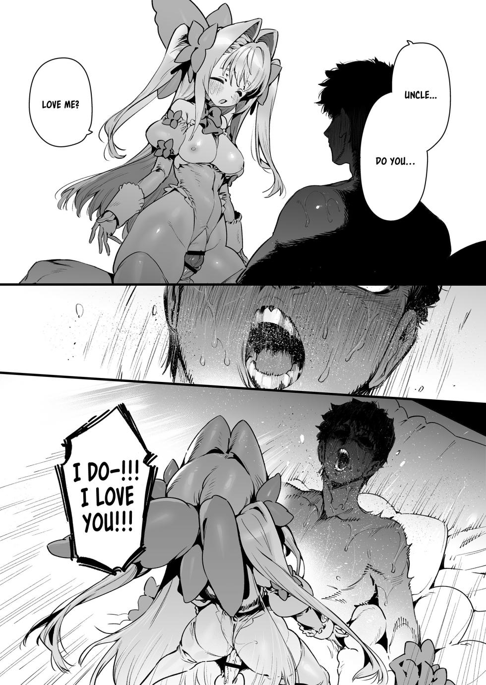 [Gyuutan Teishoku e no Koi] Mahou Shoujo wa Oji-san o Te ni Ireru 2 | The Magical Girl Makes Her Uncle Hers Forever – Part 2 [English] [Sonarin迫] - Page 33