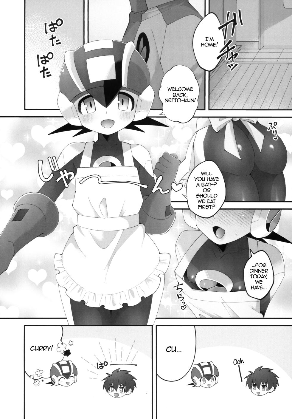 (TAG! 2) [Hokuto no Kinoko (Kokeda)] Hikari no Marriage | Hikari's Marriage (Rockman.EXE) [English] [alparslan] - Page 3