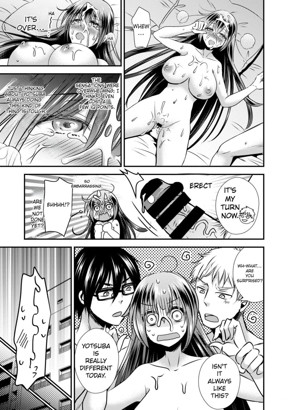 [Story Circle (Matsuzono,Seto Kouhei)]I Swapped Bodies with a Slutty Woman Who Loves Threesomes[English] [Comics Enjoyer Translation] - Page 16