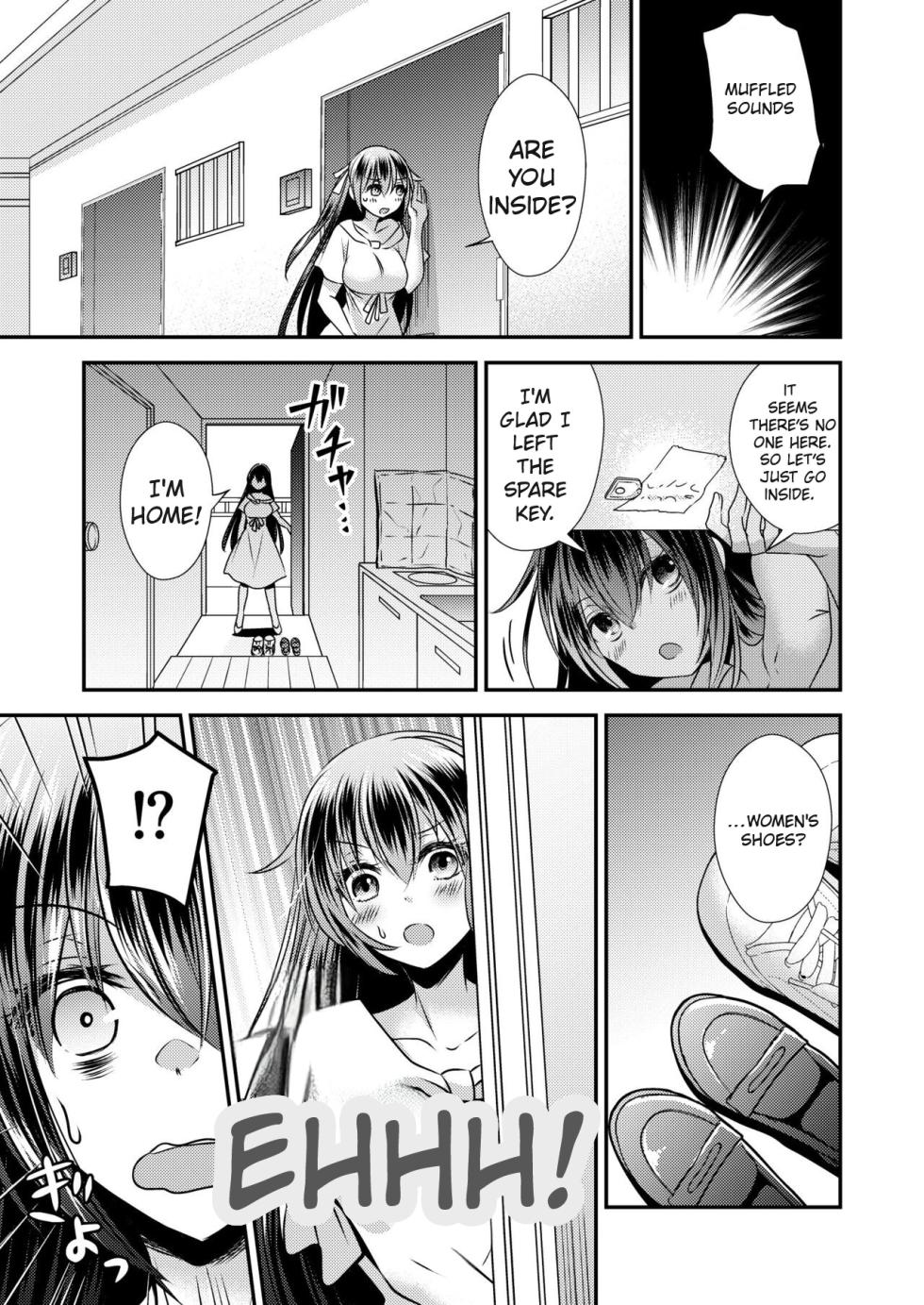 [Story Circle (Matsuzono,Seto Kouhei)]I Swapped Bodies with a Slutty Woman Who Loves Threesomes[English] [Comics Enjoyer Translation] - Page 18