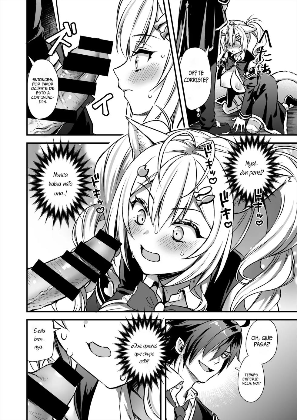 [Aigamodou (Ayakawa Riku)] Mahou Gakuin no Ochikobore. Tensai Elf Shoujo ni Zenra Kaihou no Mahou o Kakete mita 2 | El desertor de la academia de magia, intente hechizar a una elfa genio para desnudarla 2 [Spanish] [Kuhaku] [Digital] - Page 17