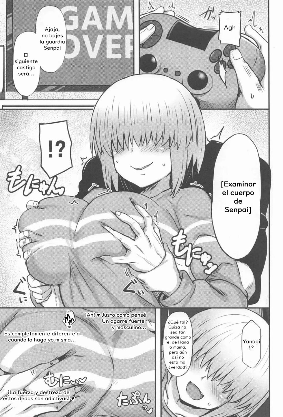 (C106) [Muchi Pani Days (Maki Ikazuya)] Uzaki Yanagi mo Mazaritai｜Yanagi Uzaki también quiere unirse (Uzaki-chan wa Asobitai!) [Spanish] [OccasionalTraductor] [Fan Decensored] - Page 6
