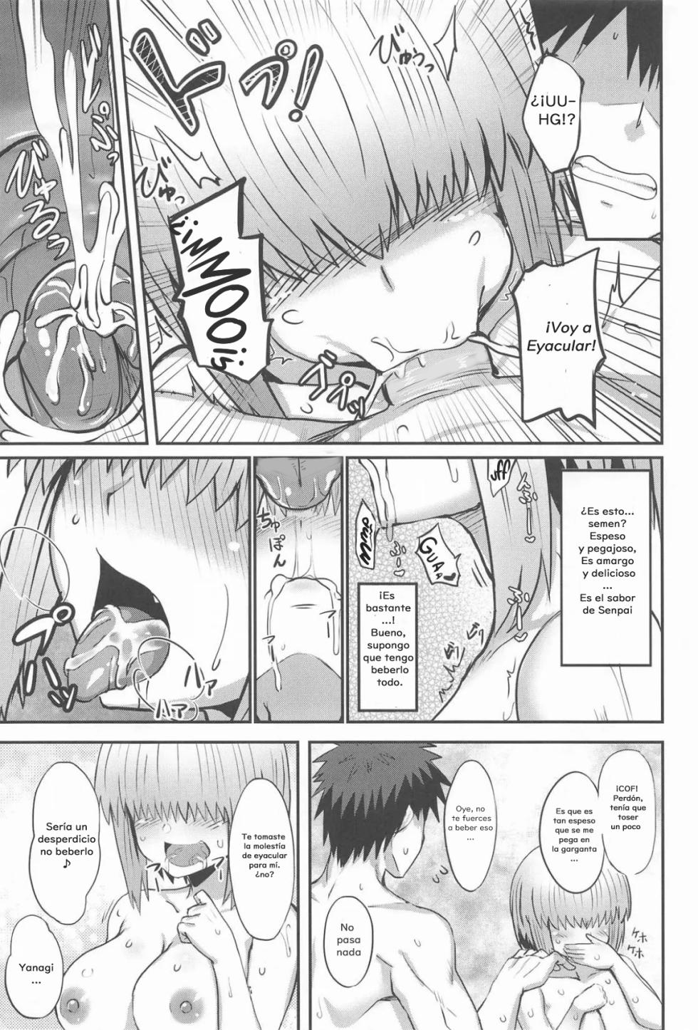 (C106) [Muchi Pani Days (Maki Ikazuya)] Uzaki Yanagi mo Mazaritai｜Yanagi Uzaki también quiere unirse (Uzaki-chan wa Asobitai!) [Spanish] [OccasionalTraductor] [Fan Decensored] - Page 12