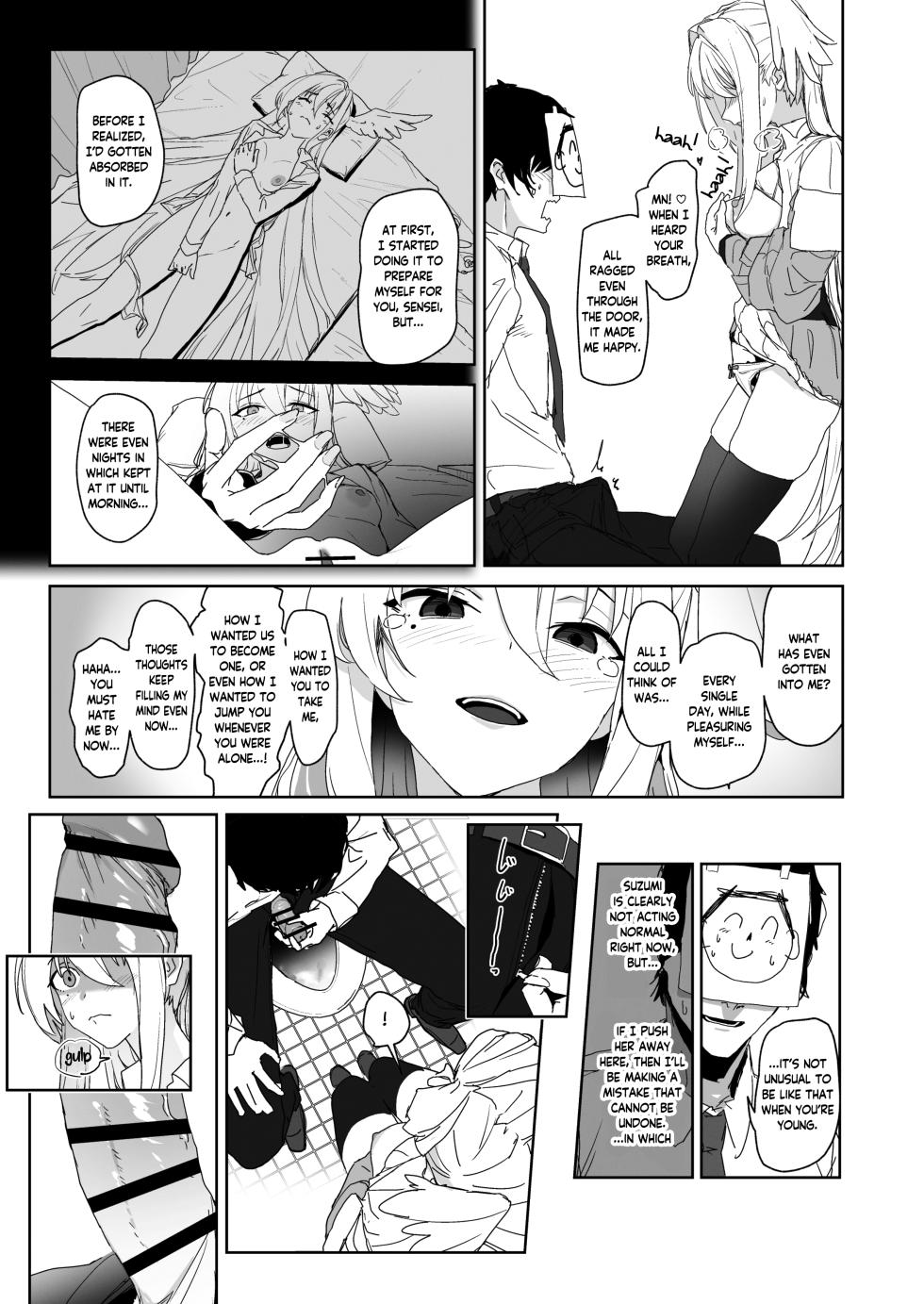 [Yoridori Midori (Akashiro Kiiro)] Katayoku no Antinomy | One-Winged Antinomy (Blue Archive) [English] [Douzo Lad Translations] [Digital] - Page 9
