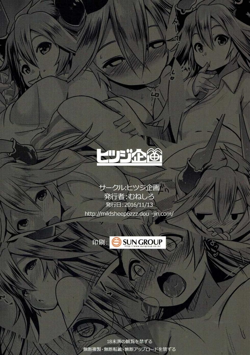 (SC2016 Autumn) [Hitsuji Kikaku (Muneshiro)] Uchi no Sarasa no Oppai ga Kininatte Shuuchuu Dekinai! (Granblue Fantasy) [Polish] - Page 25