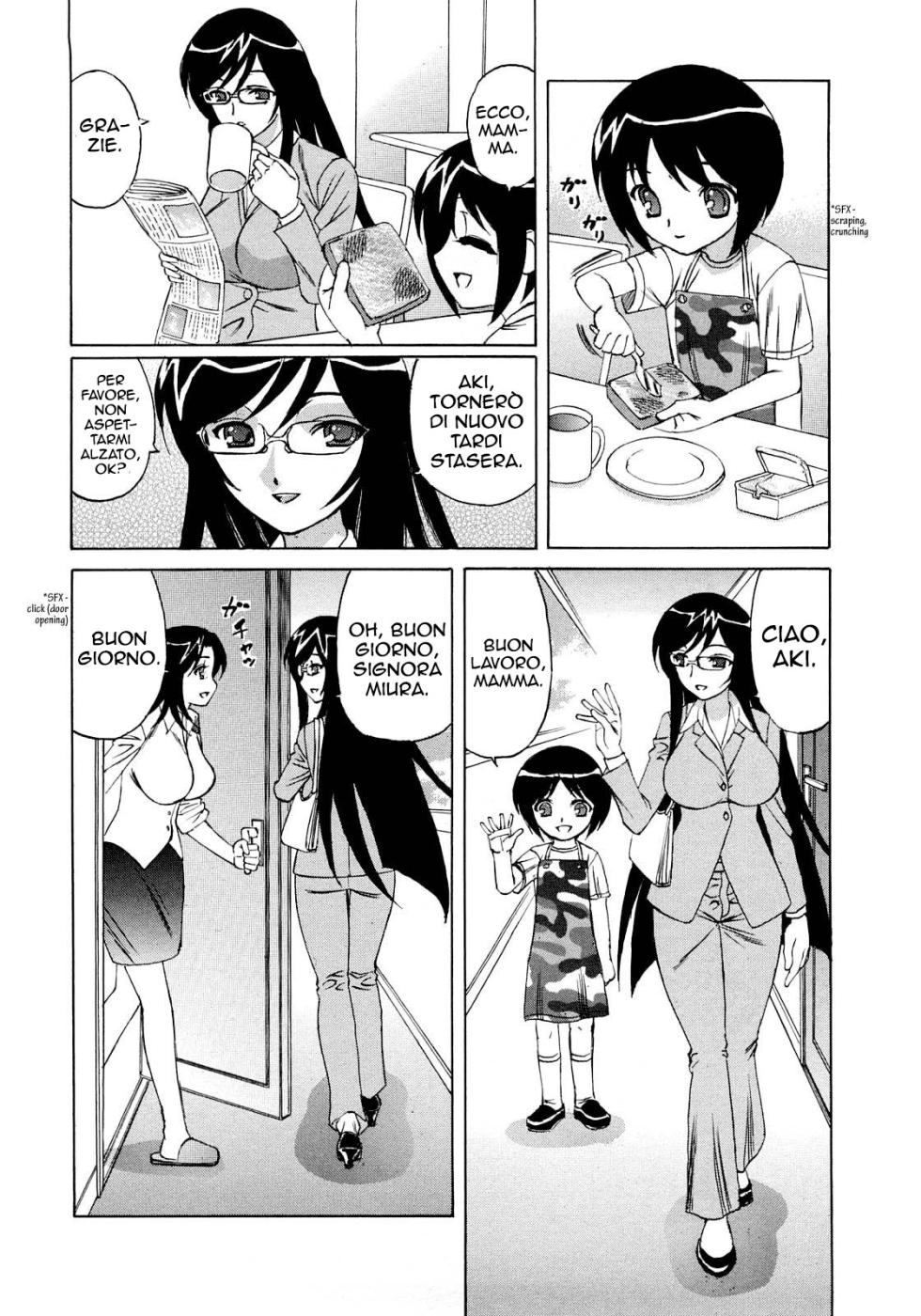 [Yamamoto Yoshifumi] Hitoduma Lovers | L' Ospitalità della Vicina [Italian] - Page 8