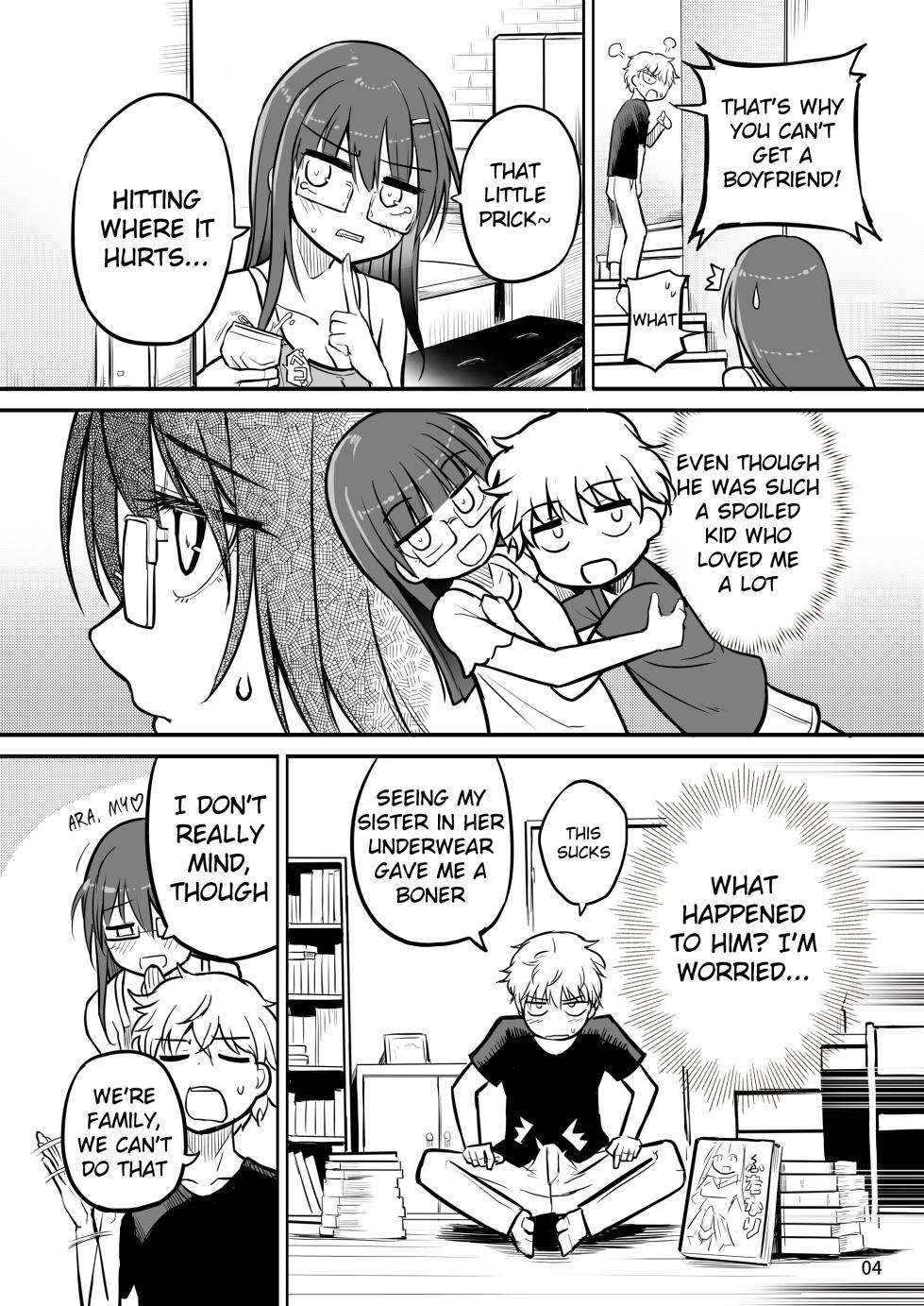 [Efuya (Messy)] Futanari Nechan to Isshoni Daso!! [English] [Digital] - Page 4