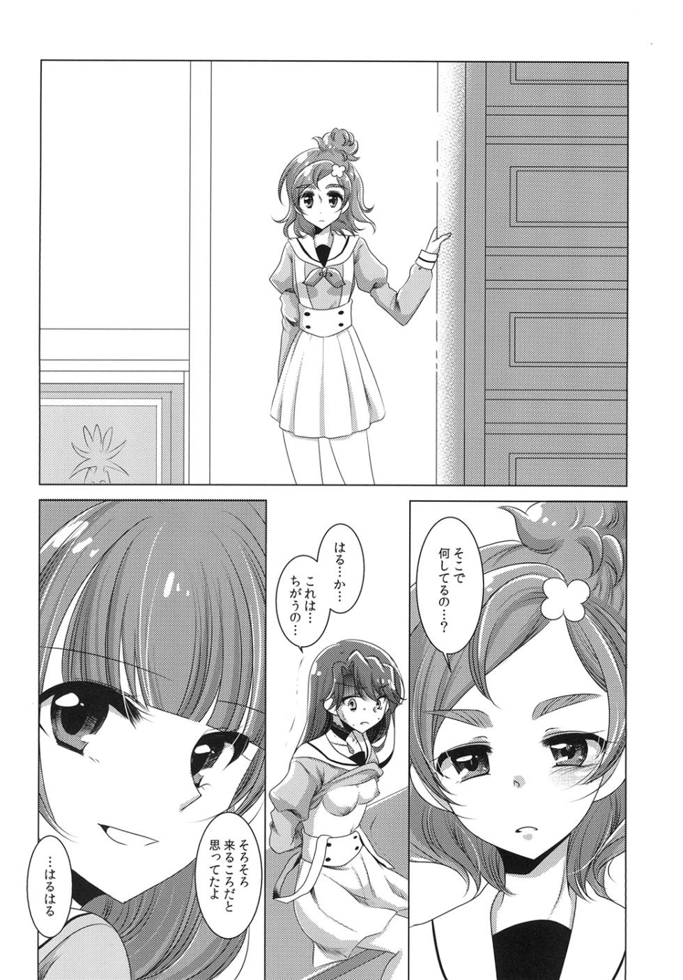 (C89) [Rope Island (Miyanoyuki)] Zettai Zetsumei part 2 (Go! Princess PreCure) - Page 18