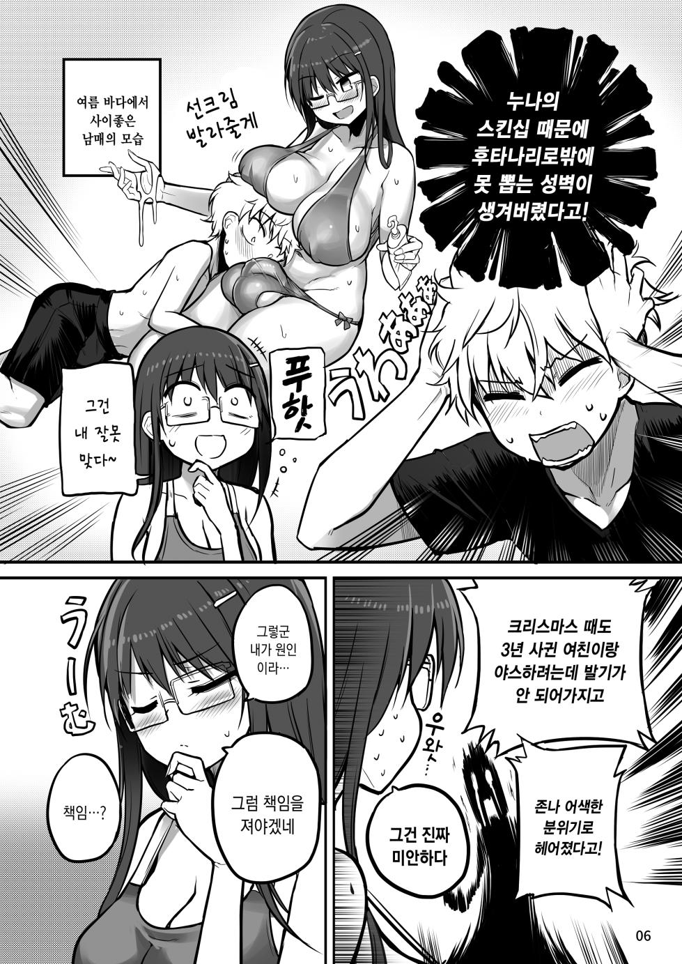 [Efuya (Messy)] Futanari Nechan to Isshoni Daso!! | 후타나리 누나와 함께 사정하자!! [Korean] [팀☆데레마스] [Digital] - Page 7
