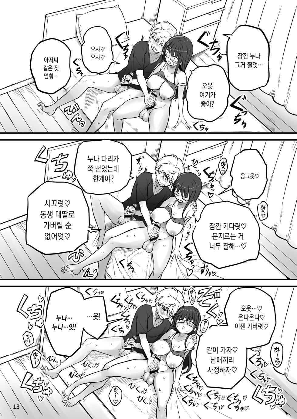 [Efuya (Messy)] Futanari Nechan to Isshoni Daso!! | 후타나리 누나와 함께 사정하자!! [Korean] [팀☆데레마스] [Digital] - Page 14