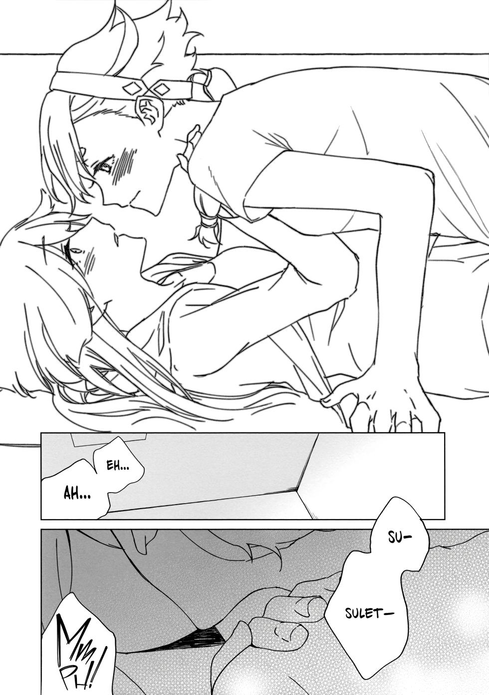 (C102) [Hyakkei (Keirei)] Kiss Kiss Kiss (Mobile Suit Gundam: The Witch from Mercury) [English] [Rirare Translation] - Page 10