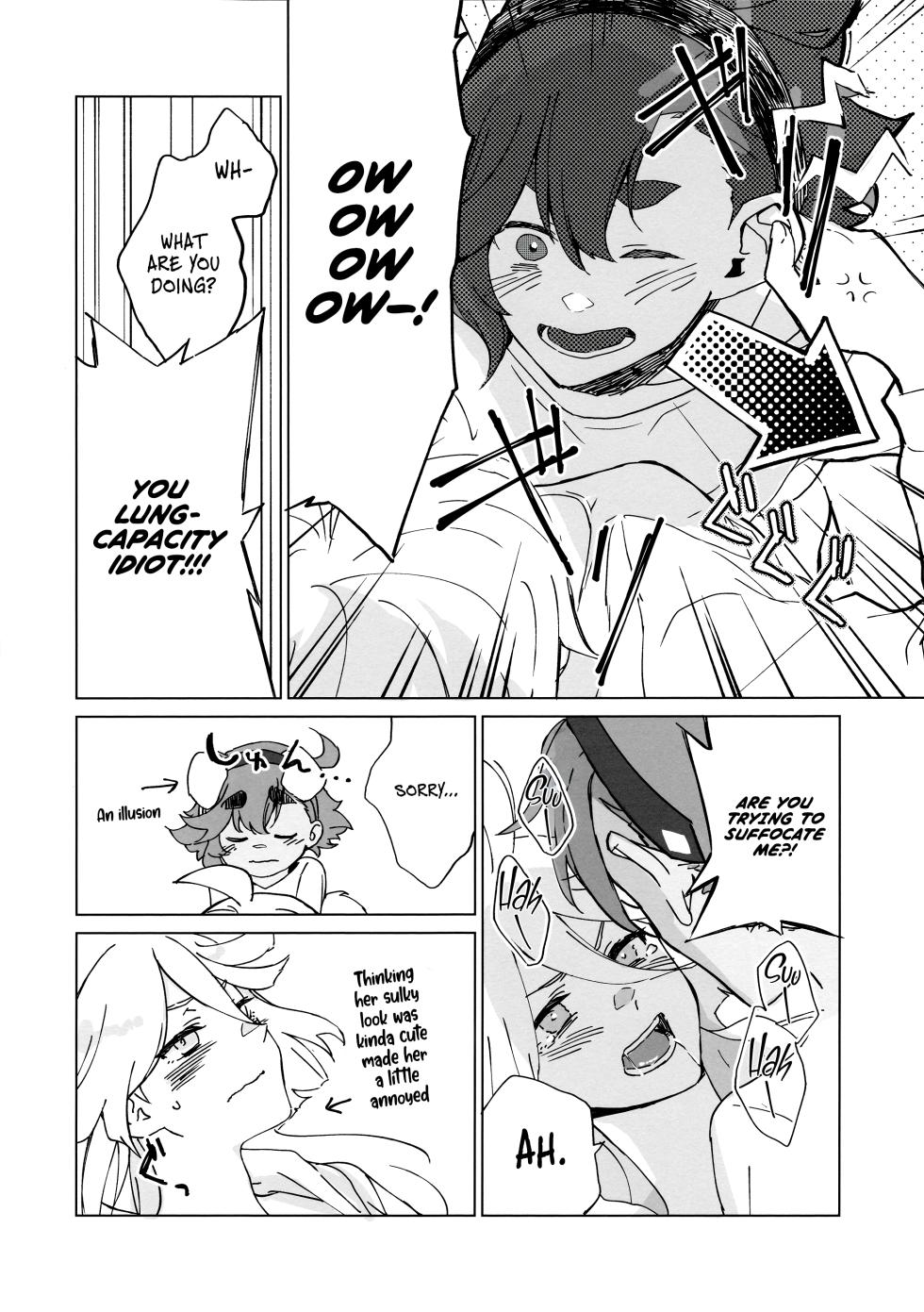(C102) [Hyakkei (Keirei)] Kiss Kiss Kiss (Mobile Suit Gundam: The Witch from Mercury) [English] [Rirare Translation] - Page 12