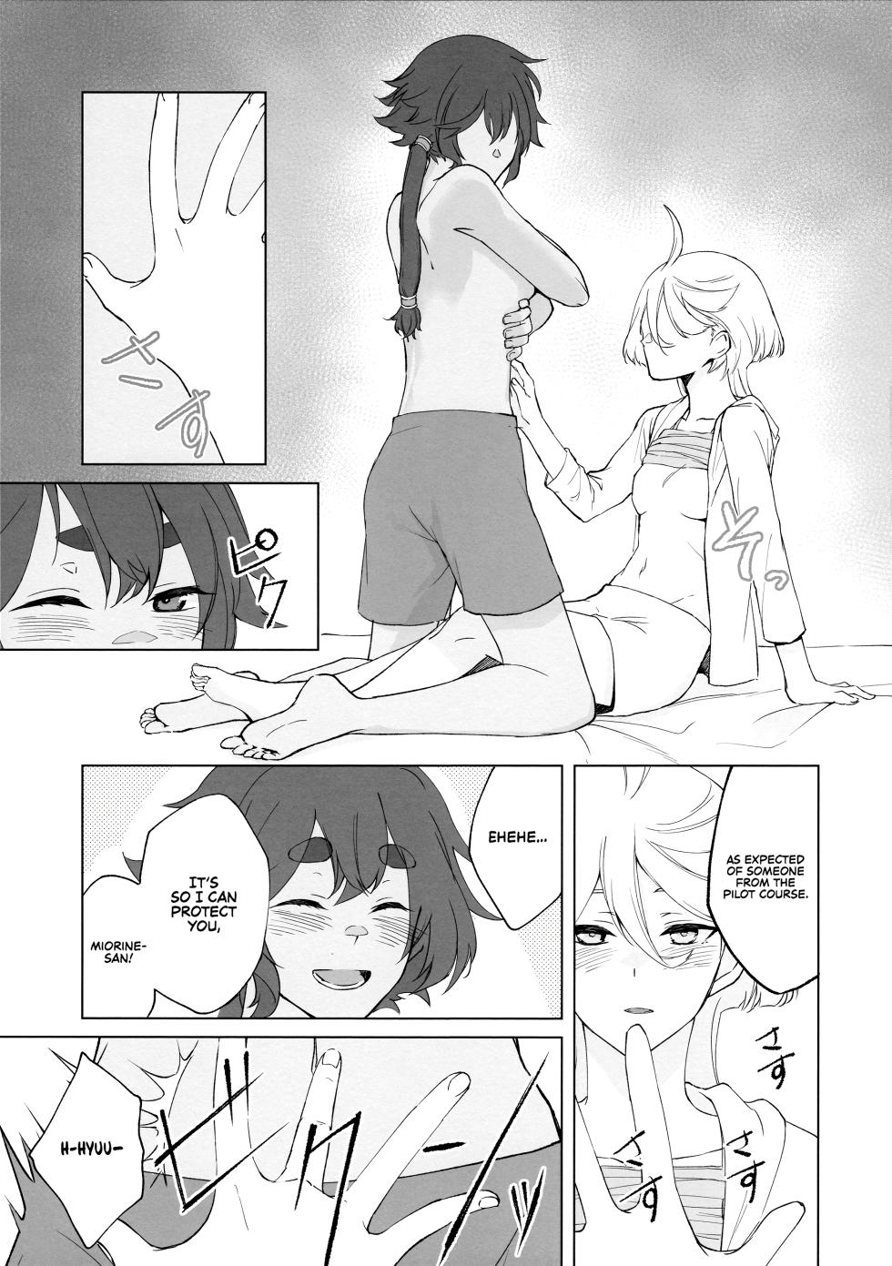 (C102) [Hyakkei (Keirei)] Kiss Kiss Kiss (Mobile Suit Gundam: The Witch from Mercury) [English] [Rirare Translation] - Page 37