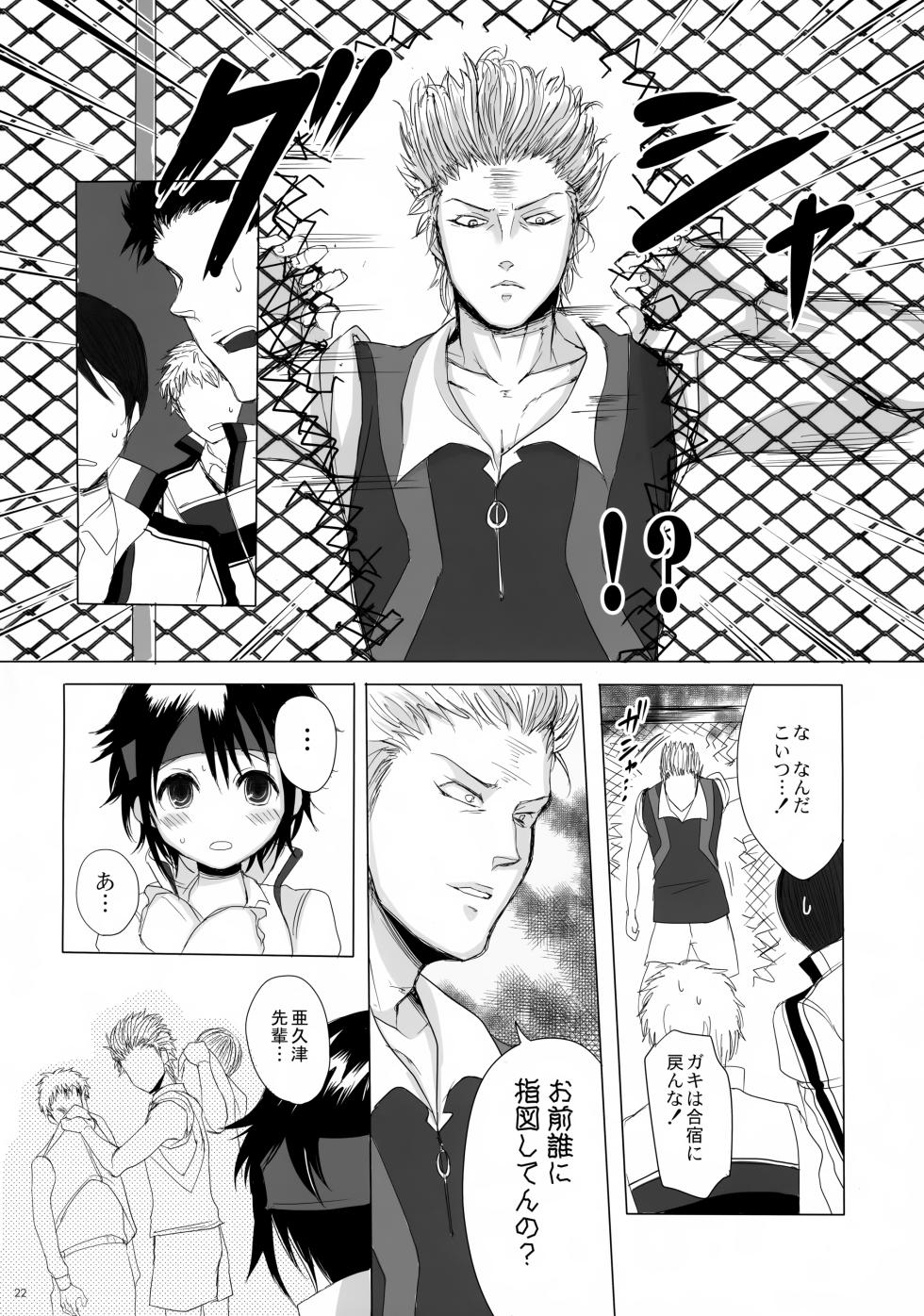 (Shota Scratch 20) [GJ-X (yk)] Danzen! (Prince of Tennis) - Page 22