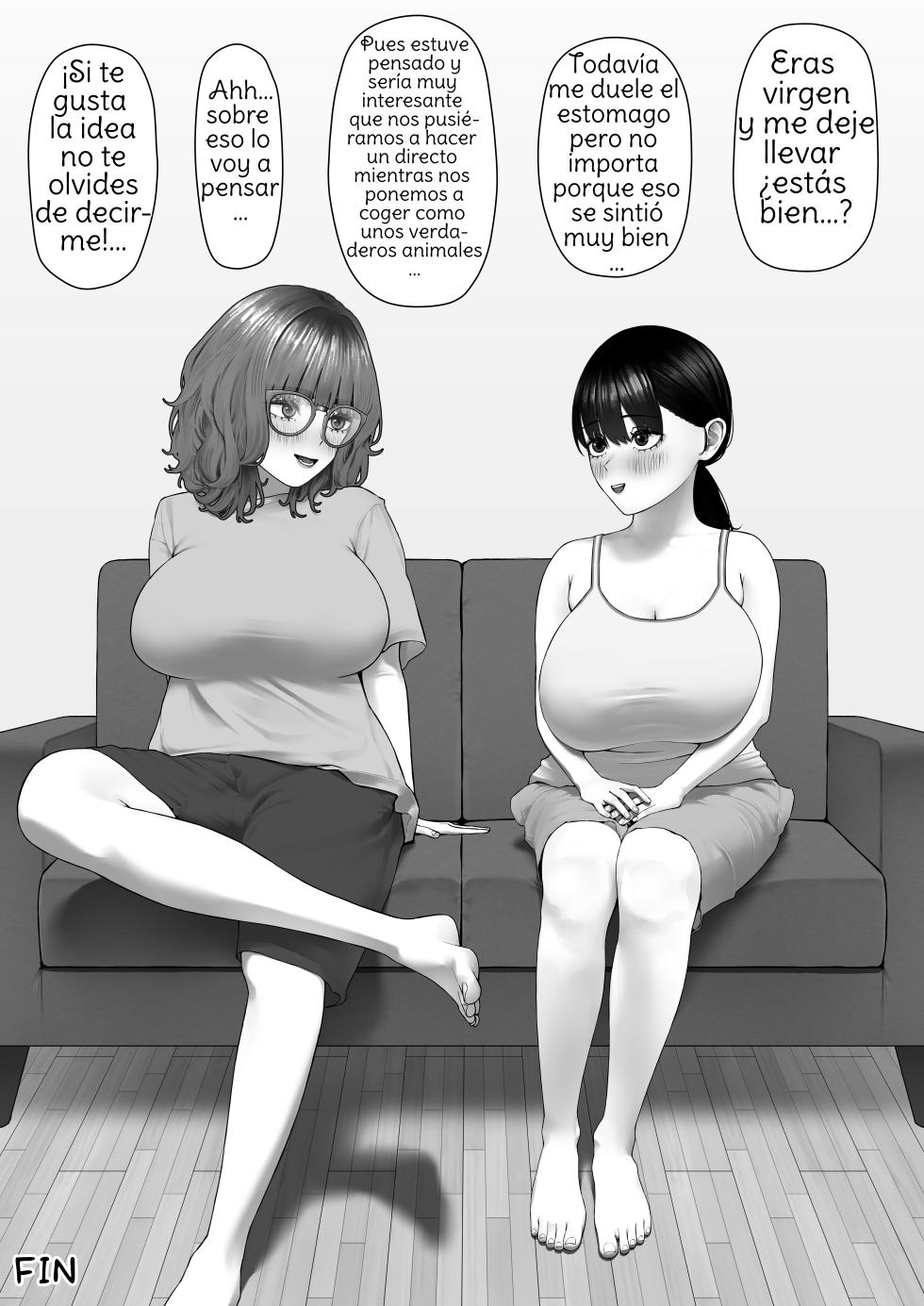 [Sujou no Saba (Sabakan)] 30cm Chou Tsuyotsuyo Futanari Chinpo o Semen ga Karerukurai Manzoku Saserareru kana [Spanish] [Amaterasu] - Page 40