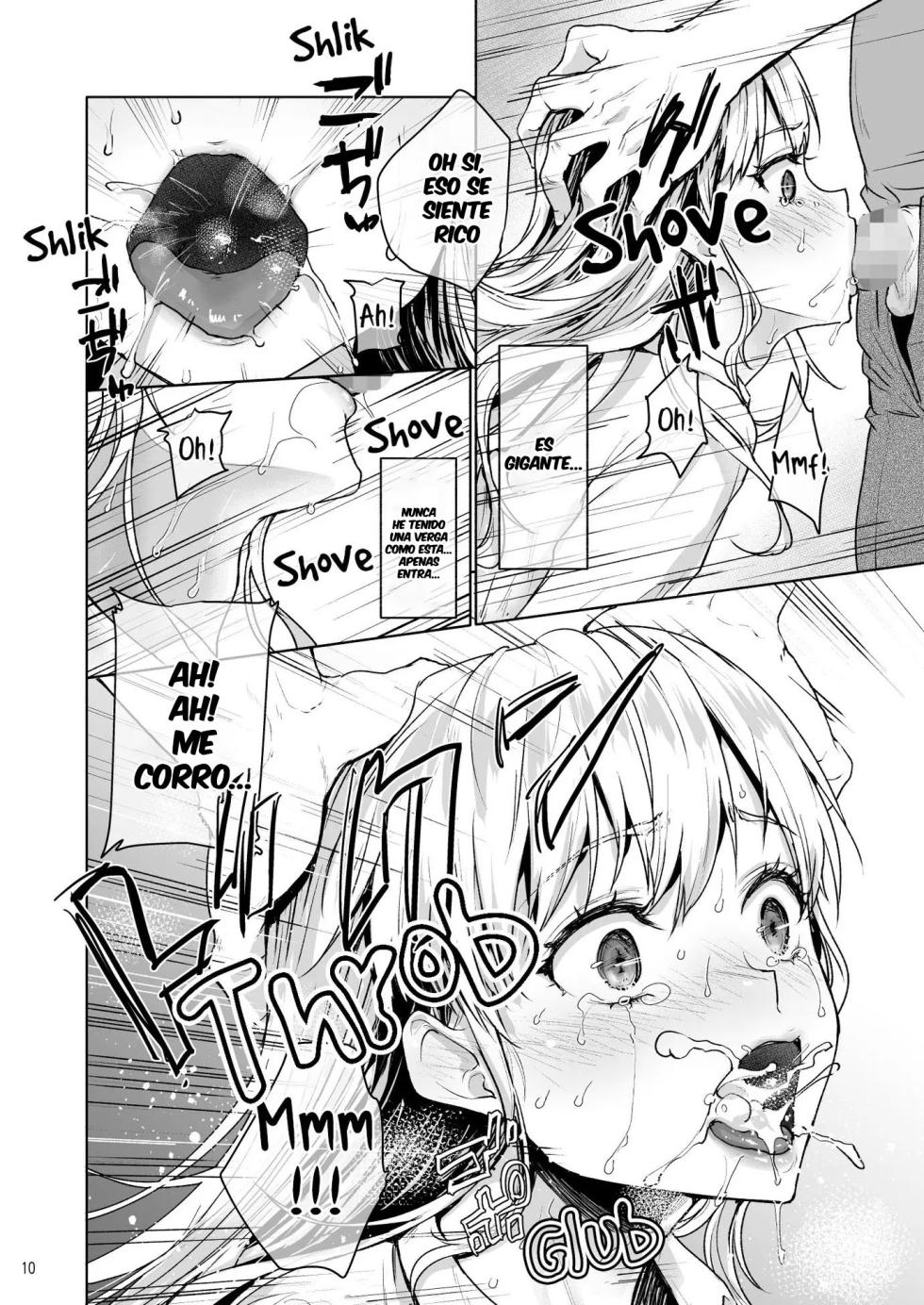 [Kaze no Gotoku! (Fubuki Poni, Mittsuman)] Namaiki na Papakatsu Joshikousei ni Oji-san ga Tappuri Shitsukete Agemashita.｜Una Colegiala Descarada es Disciplinada a Fondo por un Sugar Daddy. [Spanish] [Anything] [Digital] - Page 12