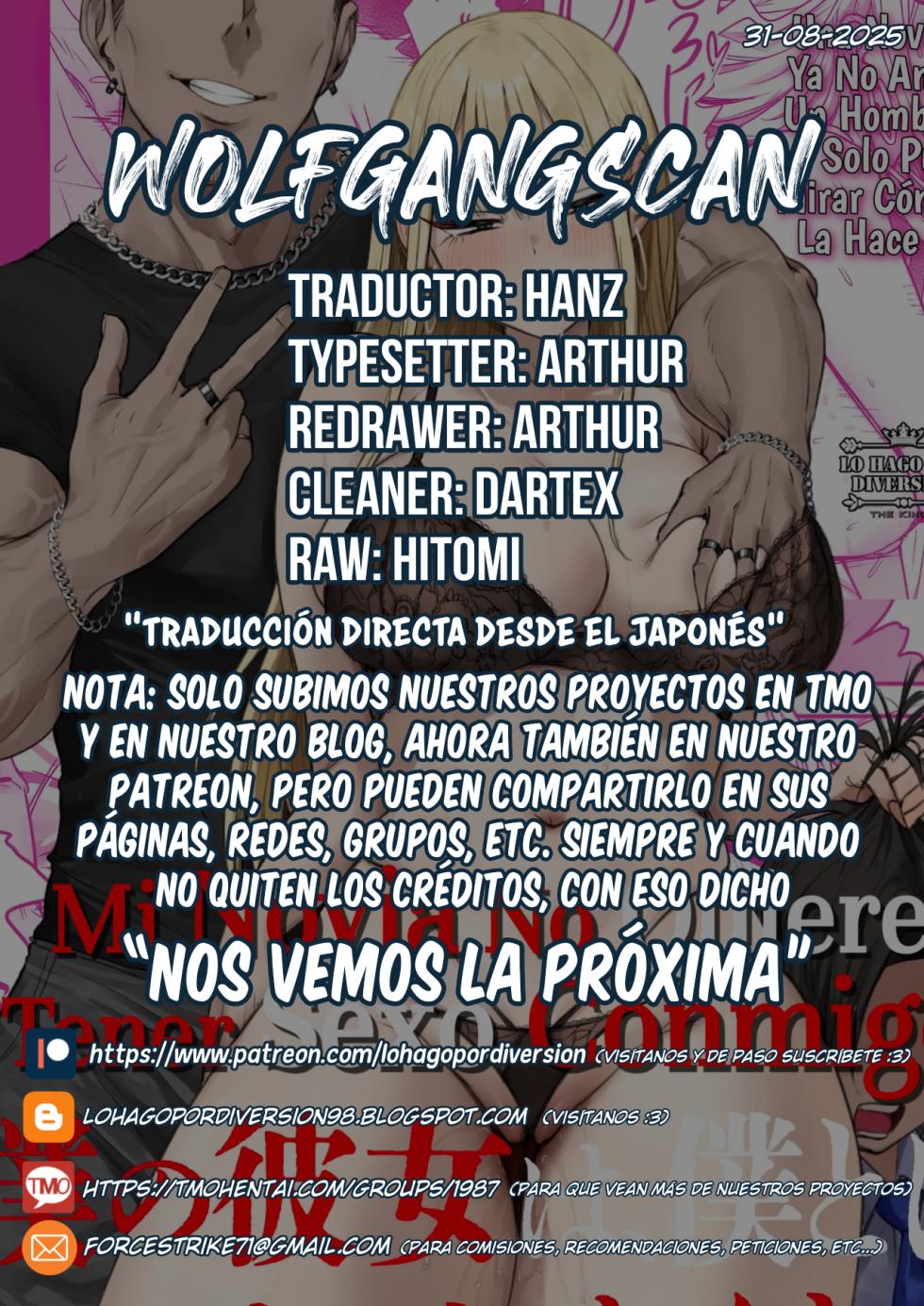 [Misaki (Eco Heeky)] Boku no Kanojo wa, Boku to wa Sex Shitakunai | Mi Novia No Quiere Tener Sexo Conmigo [Spanish] [WOLFGANGSCAN] [Digital] [Incomplete] - Page 39