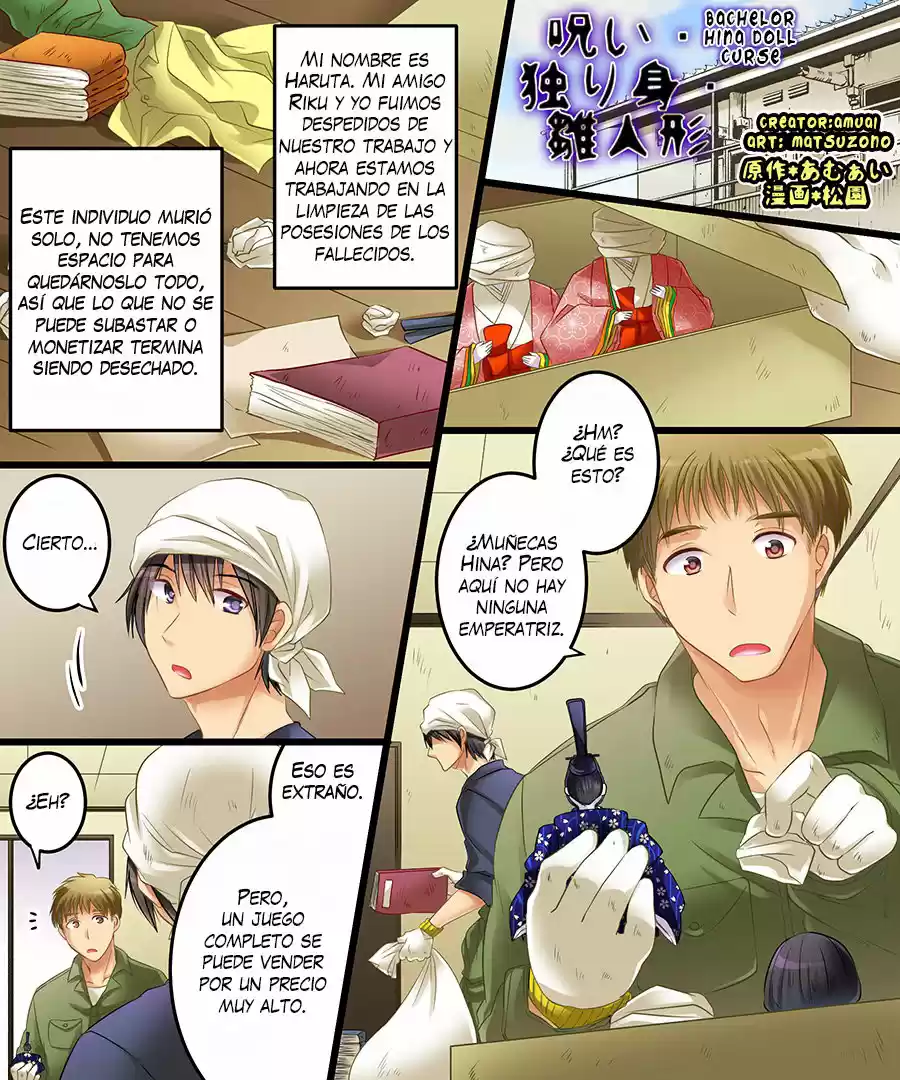 Amulai Sweet Factory - Bacholer Hina Doll Curse Spanish - Page 1