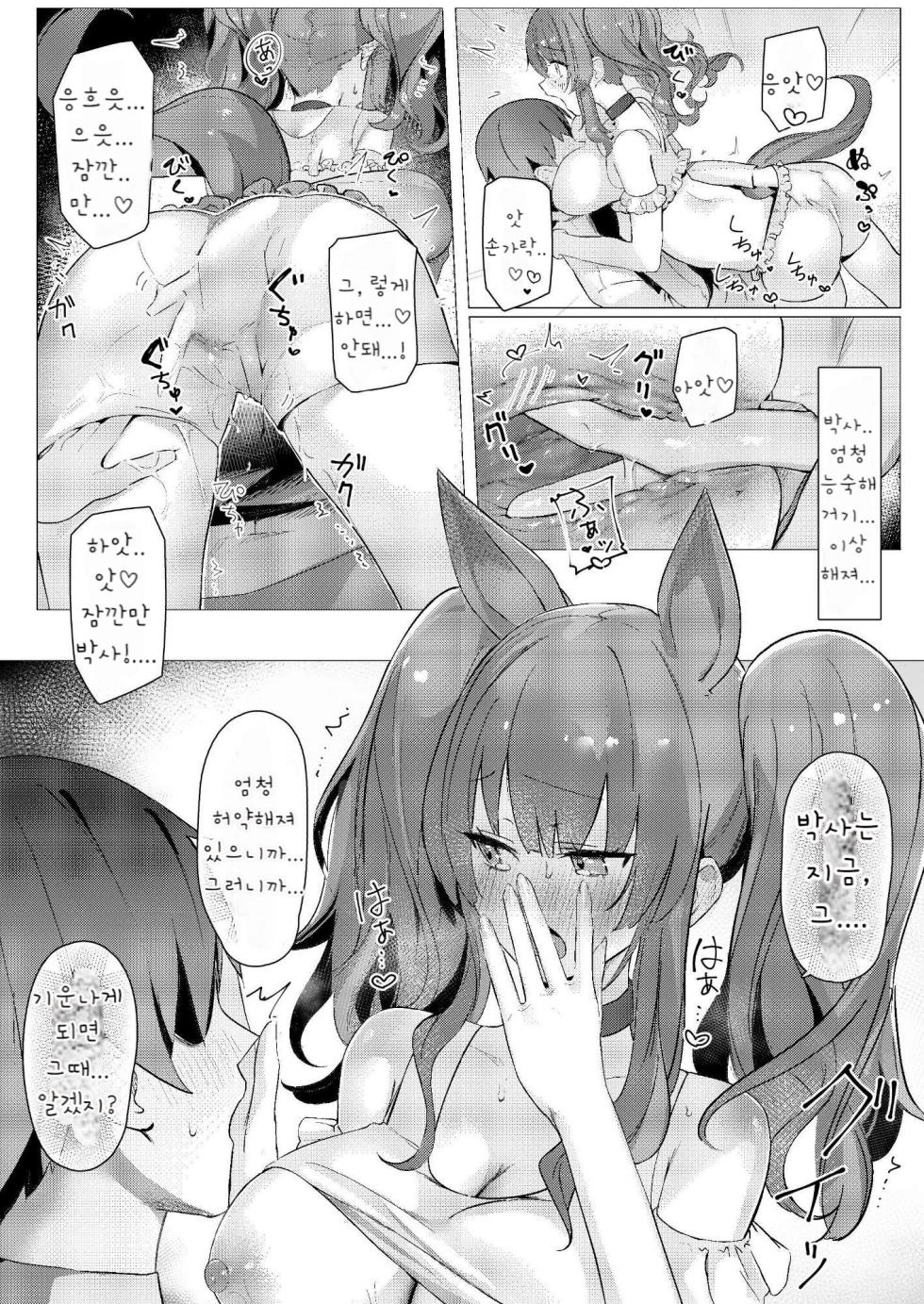 [Neko no Youchuu Kansatsukai (Neko no Youchuu)] Angelina dolce (Arknights) [Korean] [Digital] - Page 10