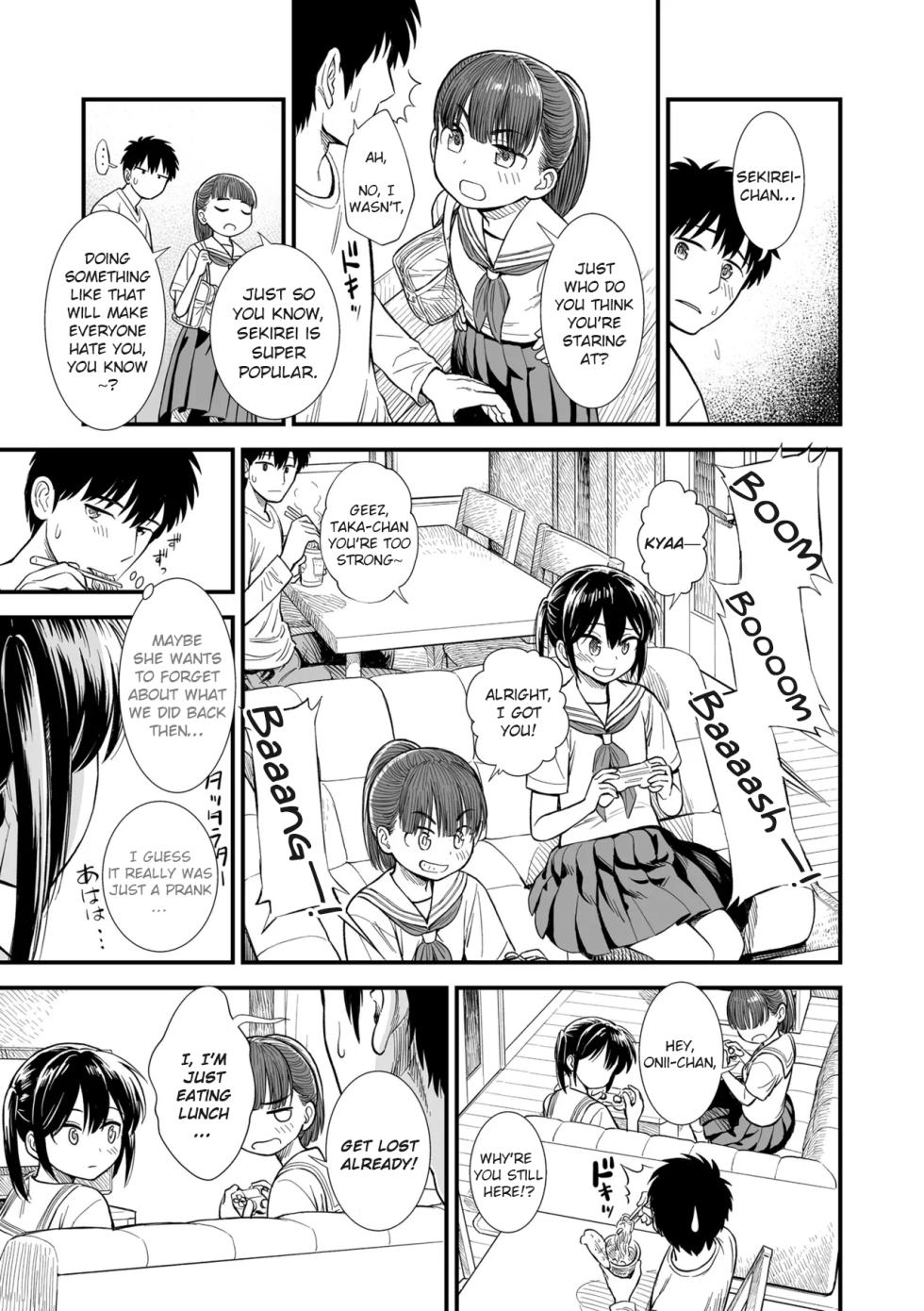 [Sabaku] Kodomo no Itazura (Sekirei-chan to Boku) | Sekirei-chan and I Ch. 2 "A Child's Prank" [English] [AoiTL] - Page 3