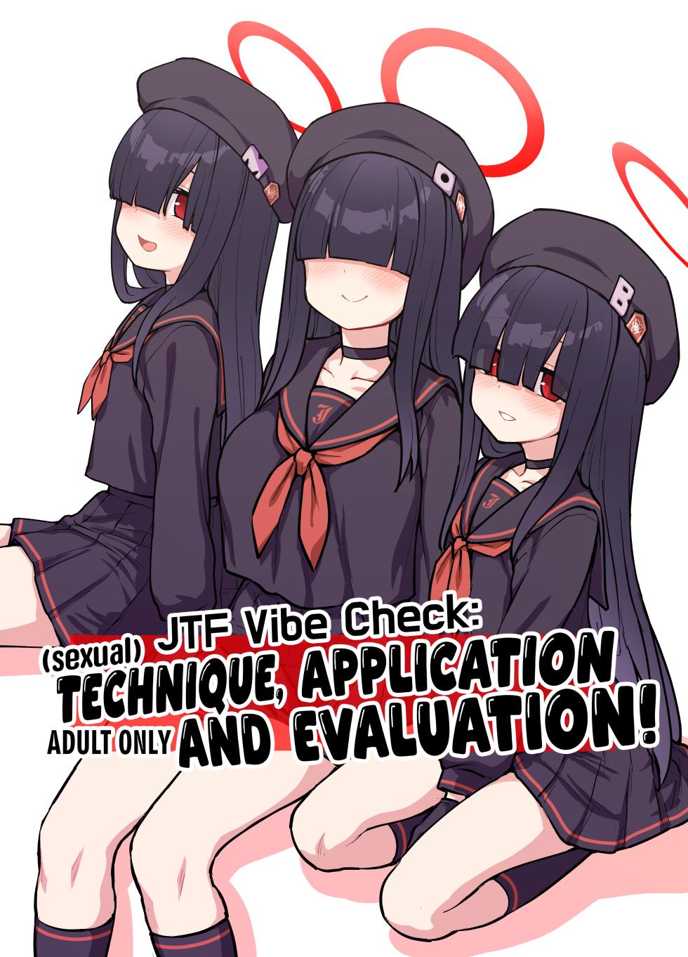 [110-GROOVE (Itou Yuuji)] Seijitsu Buin no Seigi Jissen Jinin Ari | JTF Vibe Check: Sexual Technique, Application and Evaluation! (Blue Archive) [English] [head empty] [Digital] - Page 1