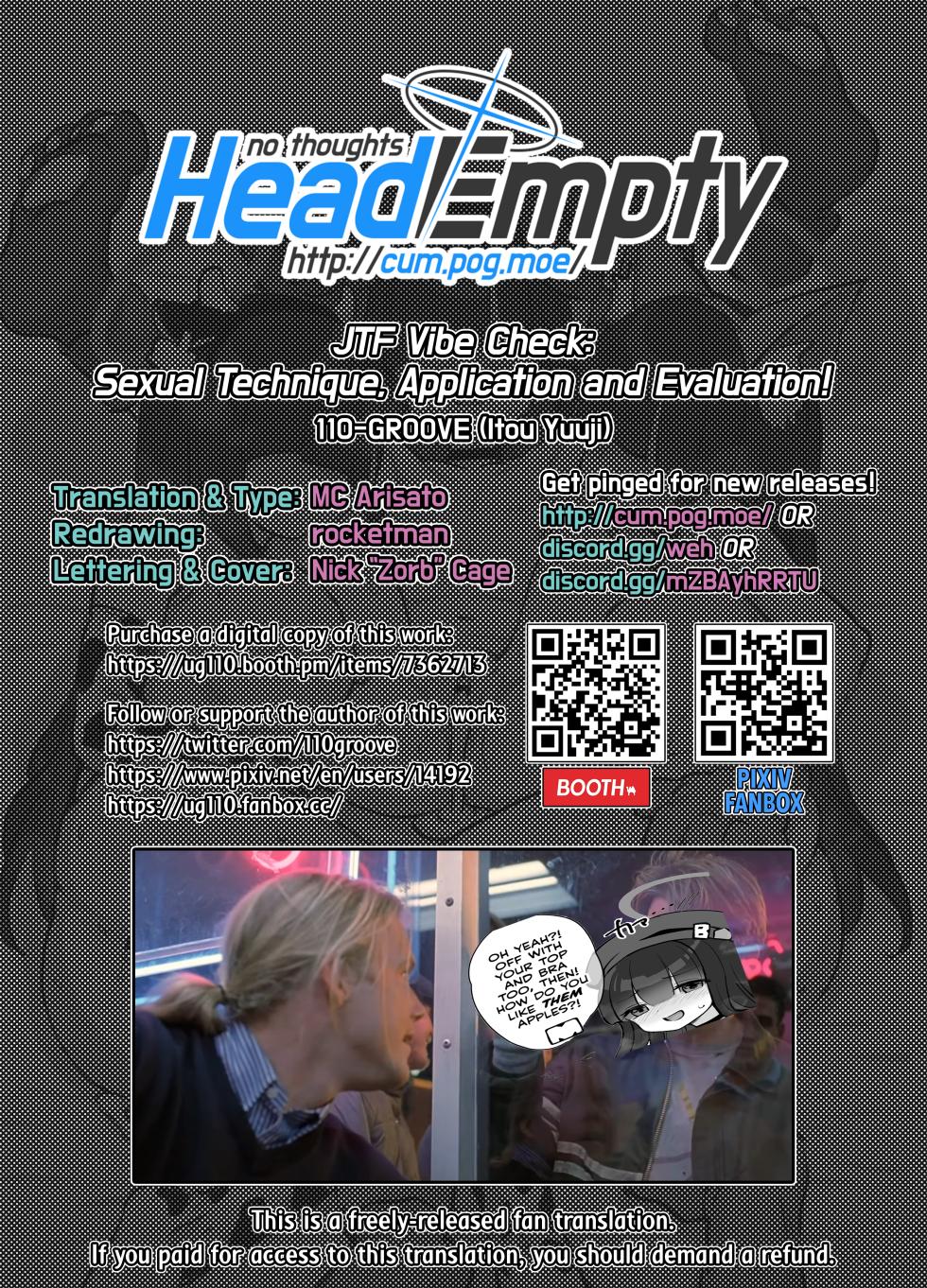 [110-GROOVE (Itou Yuuji)] Seijitsu Buin no Seigi Jissen Jinin Ari | JTF Vibe Check: Sexual Technique, Application and Evaluation! (Blue Archive) [English] [head empty] [Digital] - Page 19