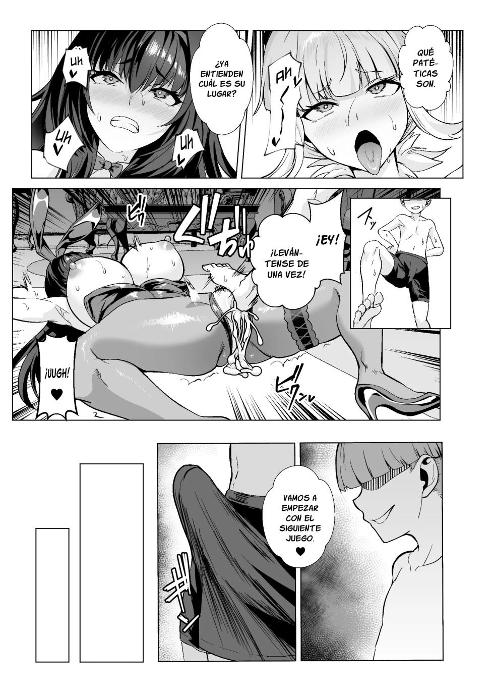 [Yumenekoya (Muunyan)] Kyokutou Kenran Tobakutou Dream Island 2 Scathach & Nightingale Hen (Fate/Grand Order) [Digital] [Spanish] - Page 22